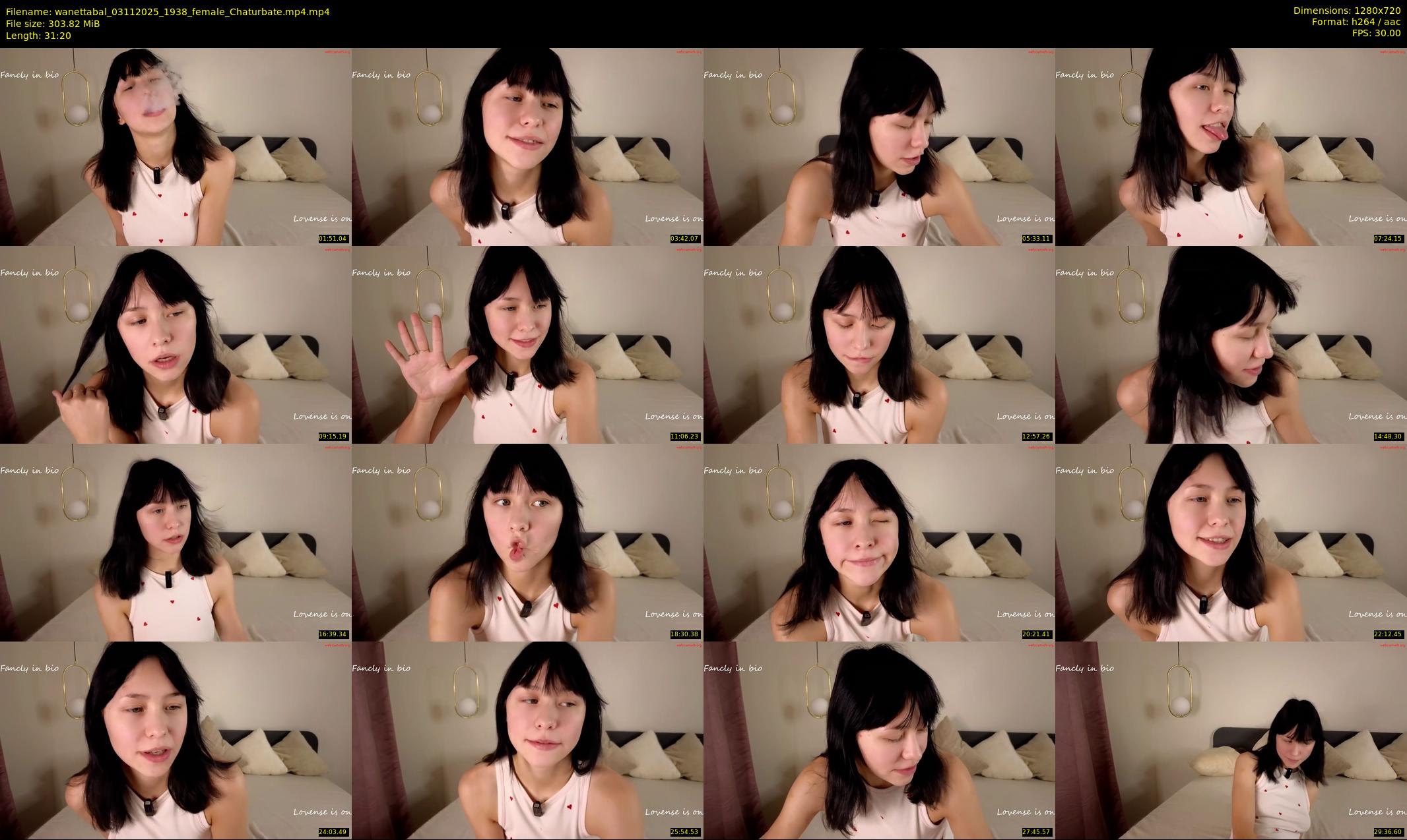 wanettabal — 32 minute Chaturbate female cam show recording, 720p, Nov 3, 2025
