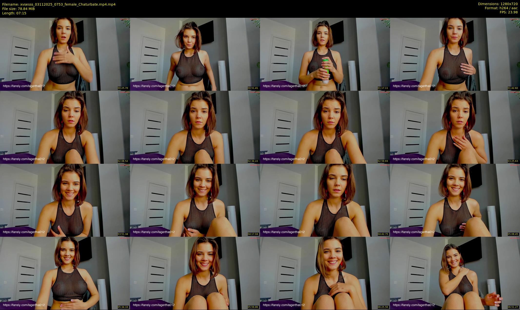 xvsesss — 8 minute Chaturbate female cam show recording, 720p, Nov 3, 2025