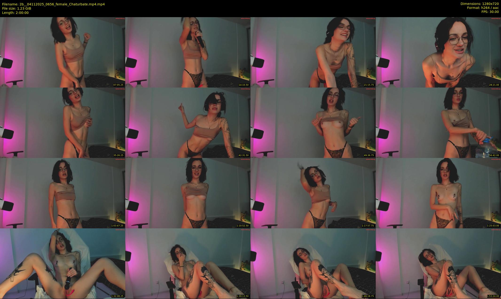2b_ — 120 minute Chaturbate female cam show recording, 720p, Nov 4, 2025