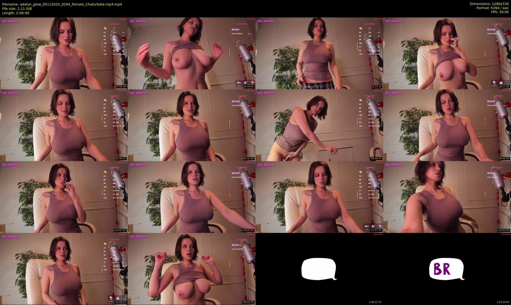 adalyn_glow — 120 minute Chaturbate female cam show recording, 720p, Nov 5, 2025