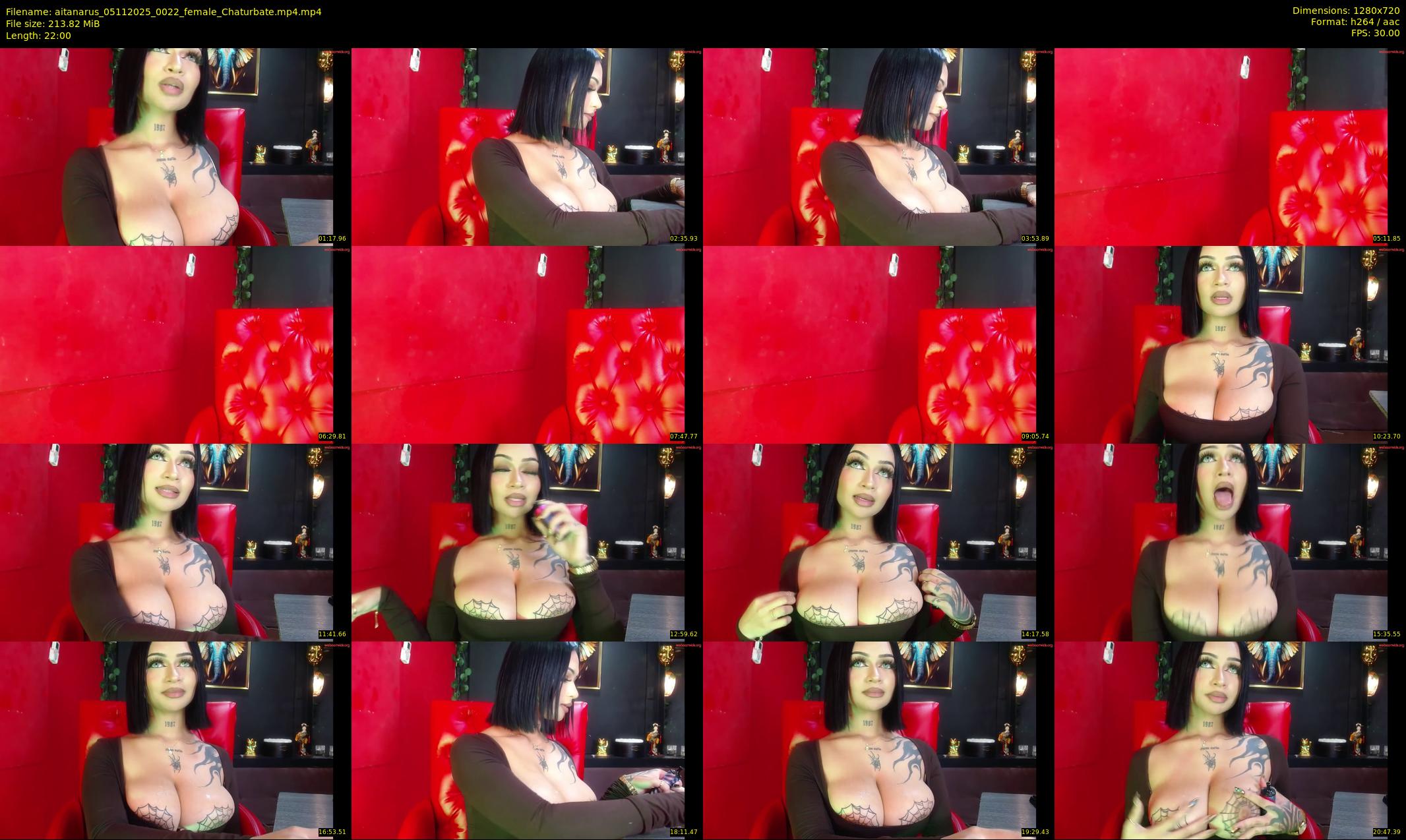 aitanarus — 22 minute Chaturbate female cam show recording, 720p, Nov 5, 2025