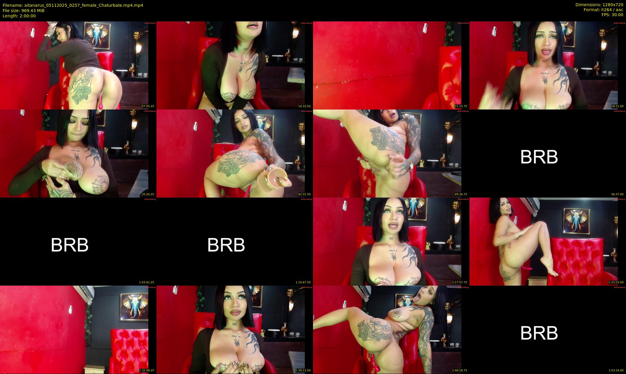 aitanarus — 120 minute Chaturbate female cam show recording, 720p, Nov 5, 2025