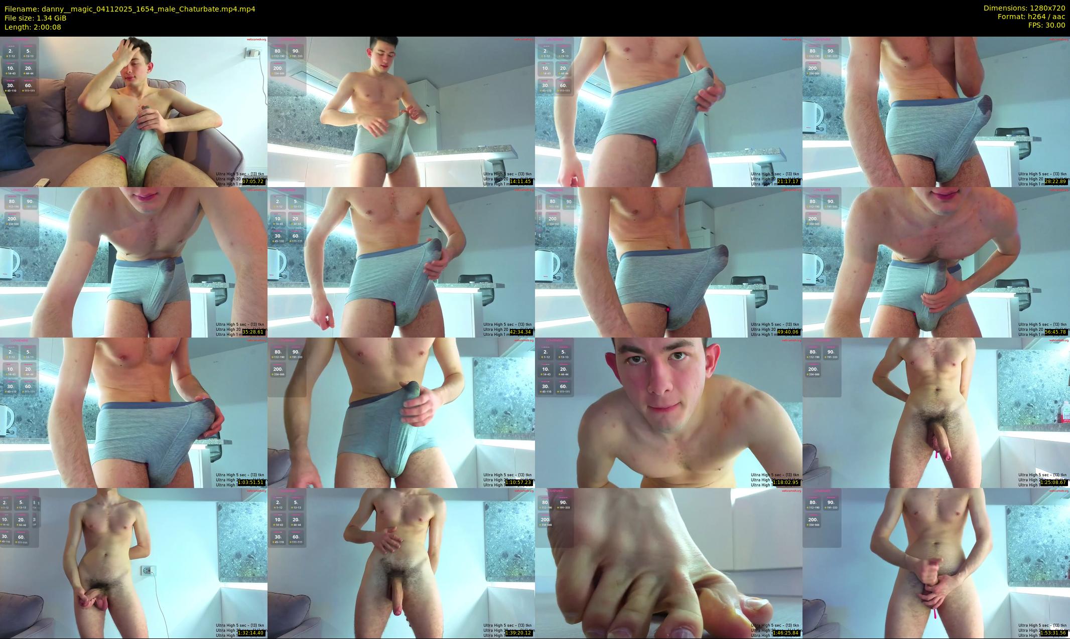 danny__magic — 121 minute Chaturbate male cam show recording, 720p, Nov 4, 2025