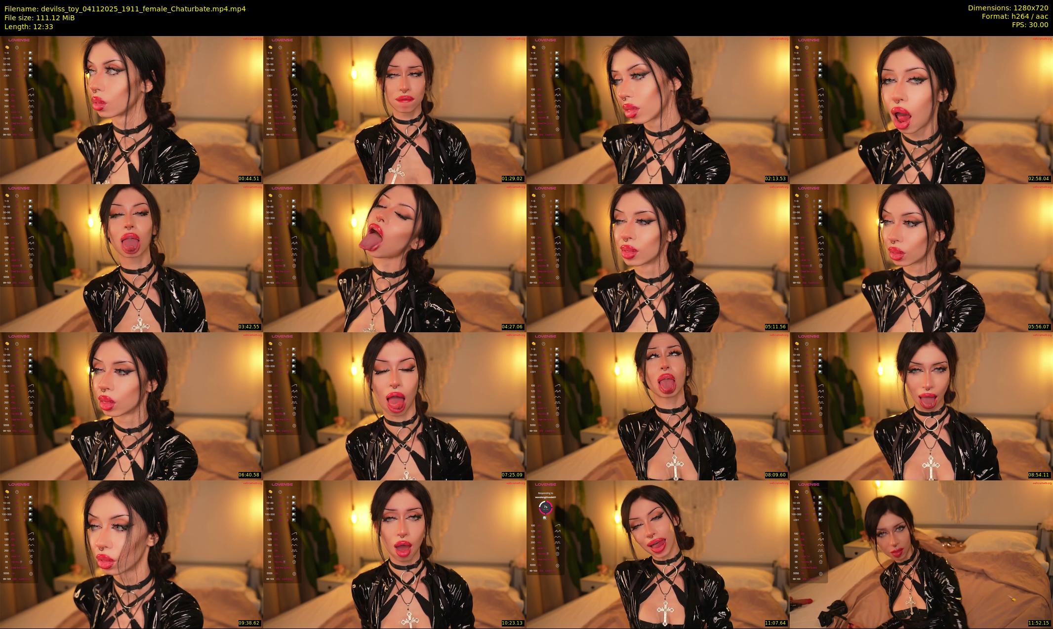 devilss_toy — 13 minute Chaturbate female cam show recording, 720p, Nov 4, 2025