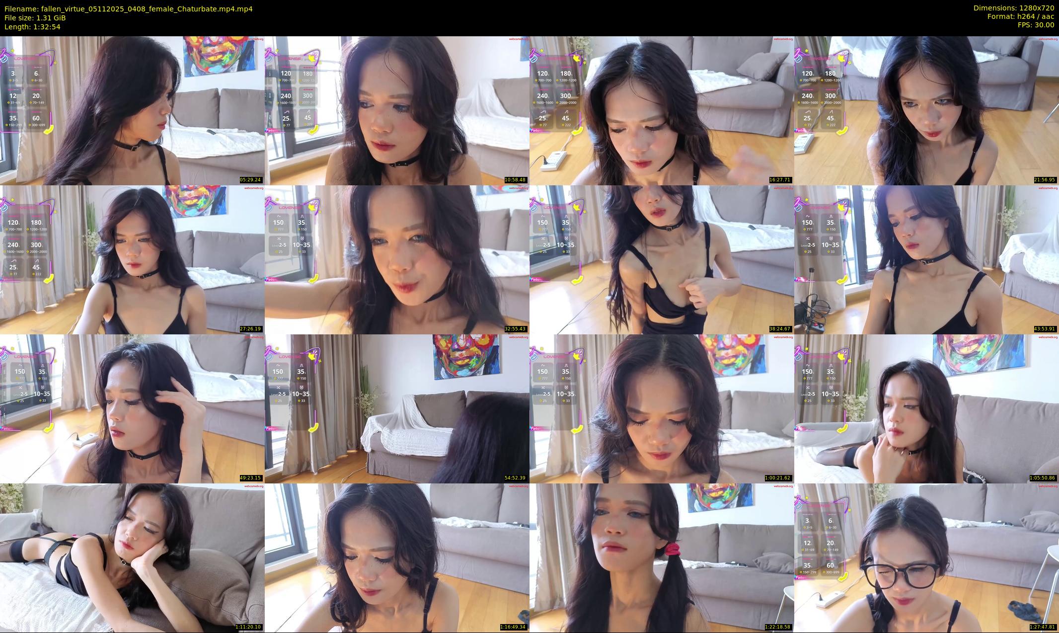 fallen_virtue — 93 minute Chaturbate female cam show recording, 720p, Nov 5, 2025