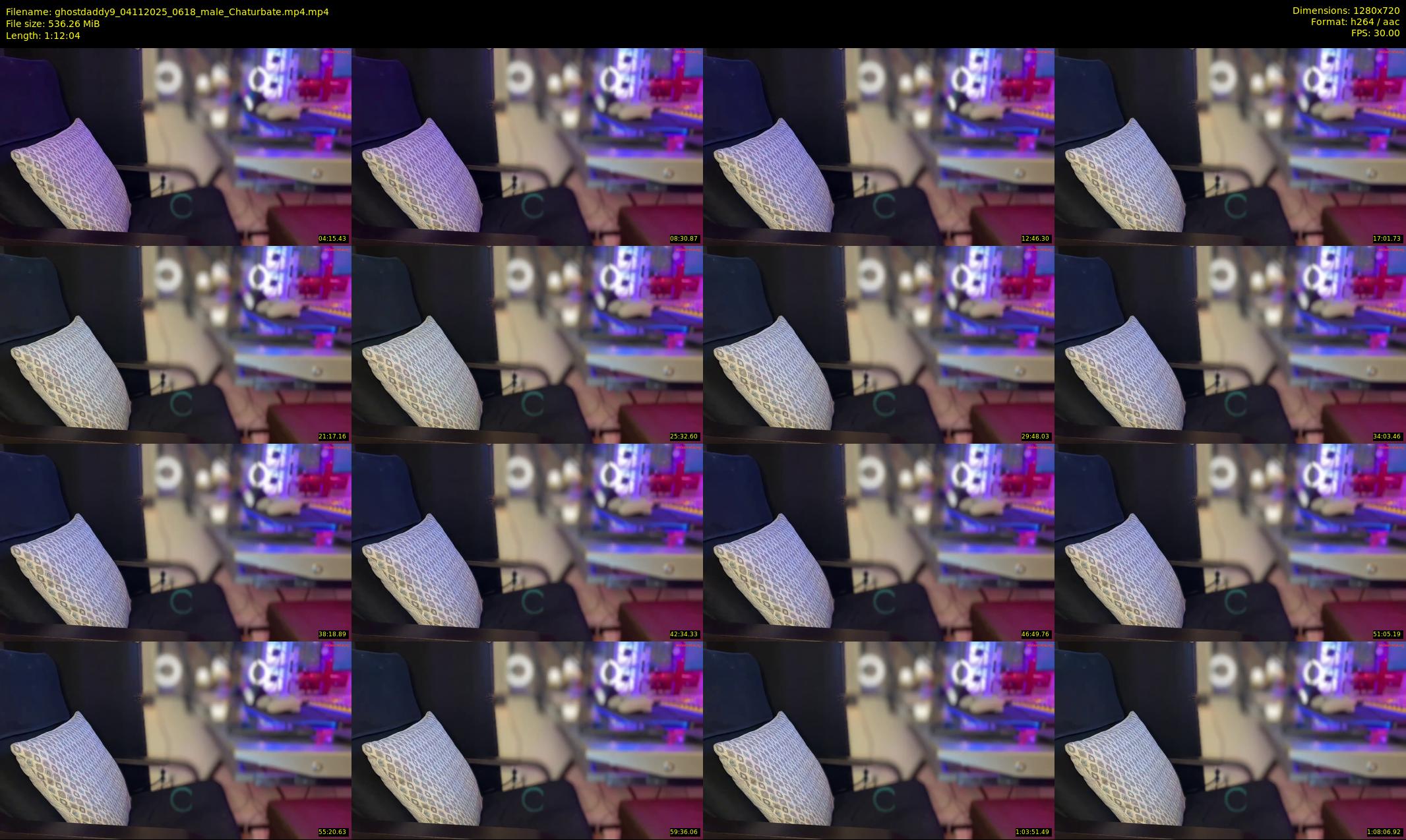 ghostdaddy9 — 73 minute Chaturbate male cam show recording, 720p, Nov 4, 2025