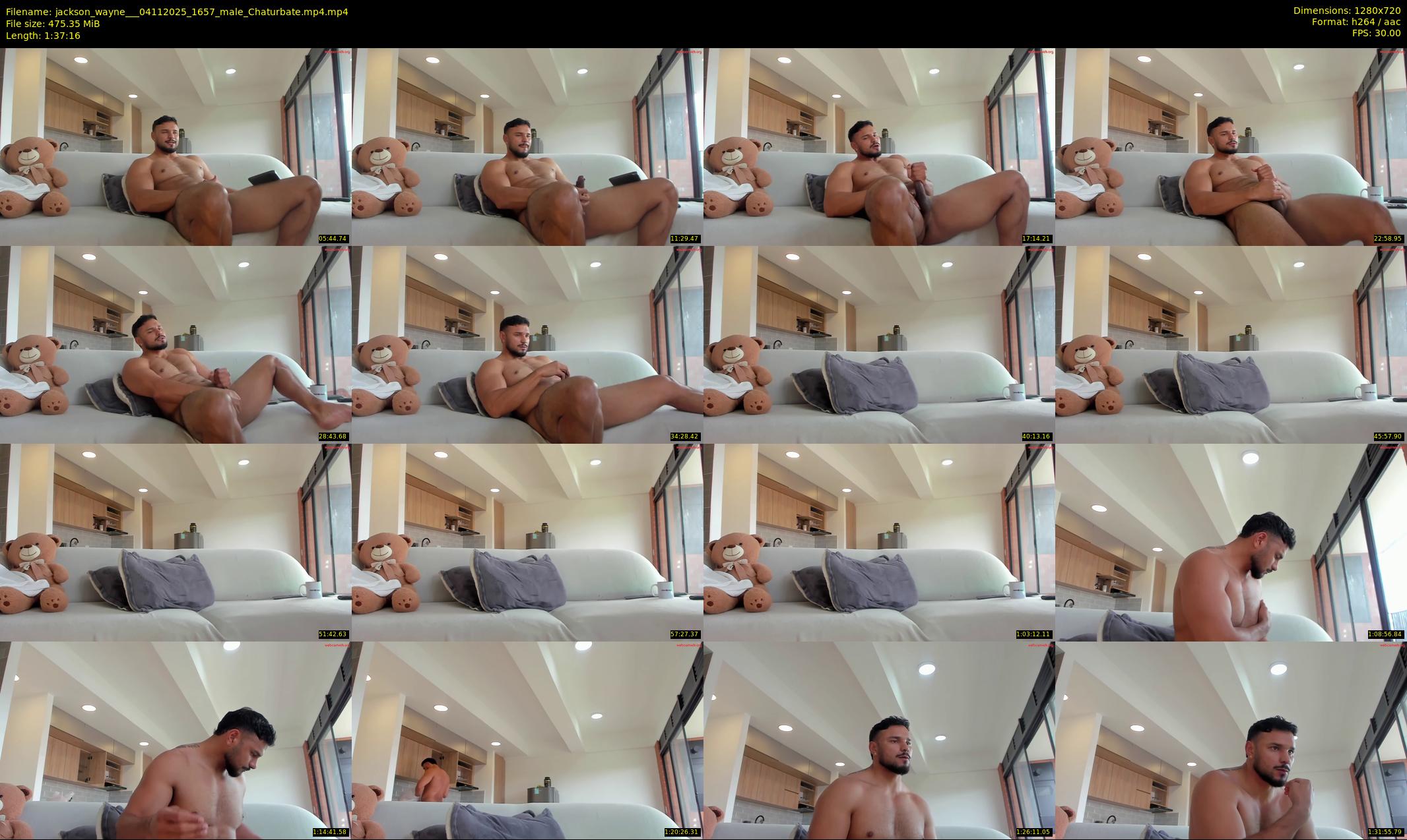 jackson_wayne__ — 98 minute Chaturbate male cam show recording, 720p, Nov 4, 2025