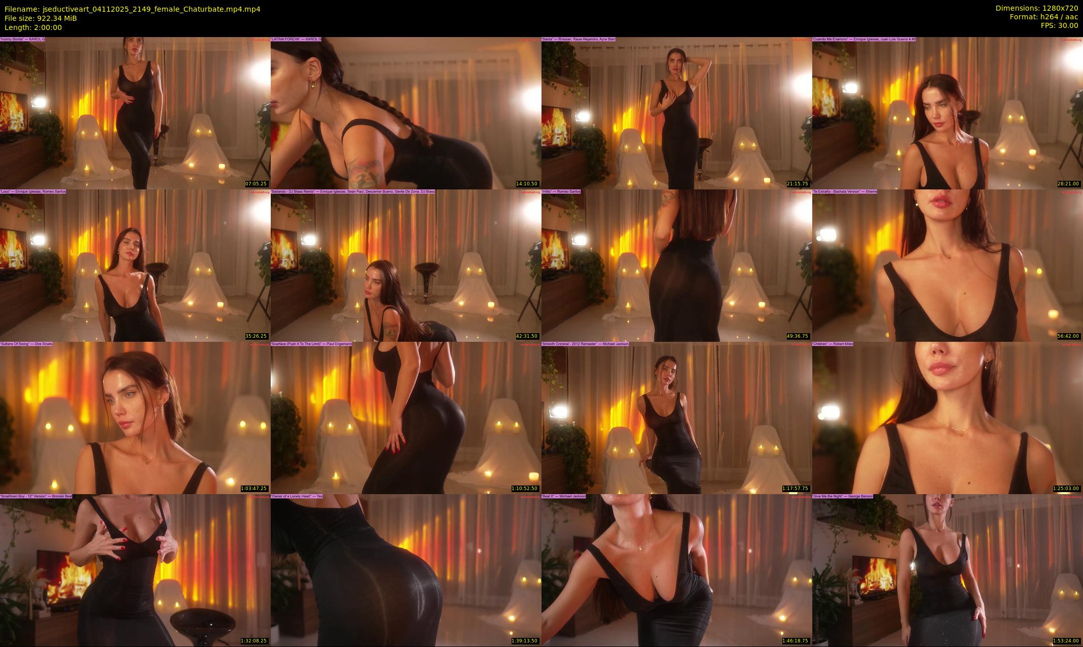 jseductiveart — 120 minute Chaturbate female cam show recording, 720p, Nov 4, 2025