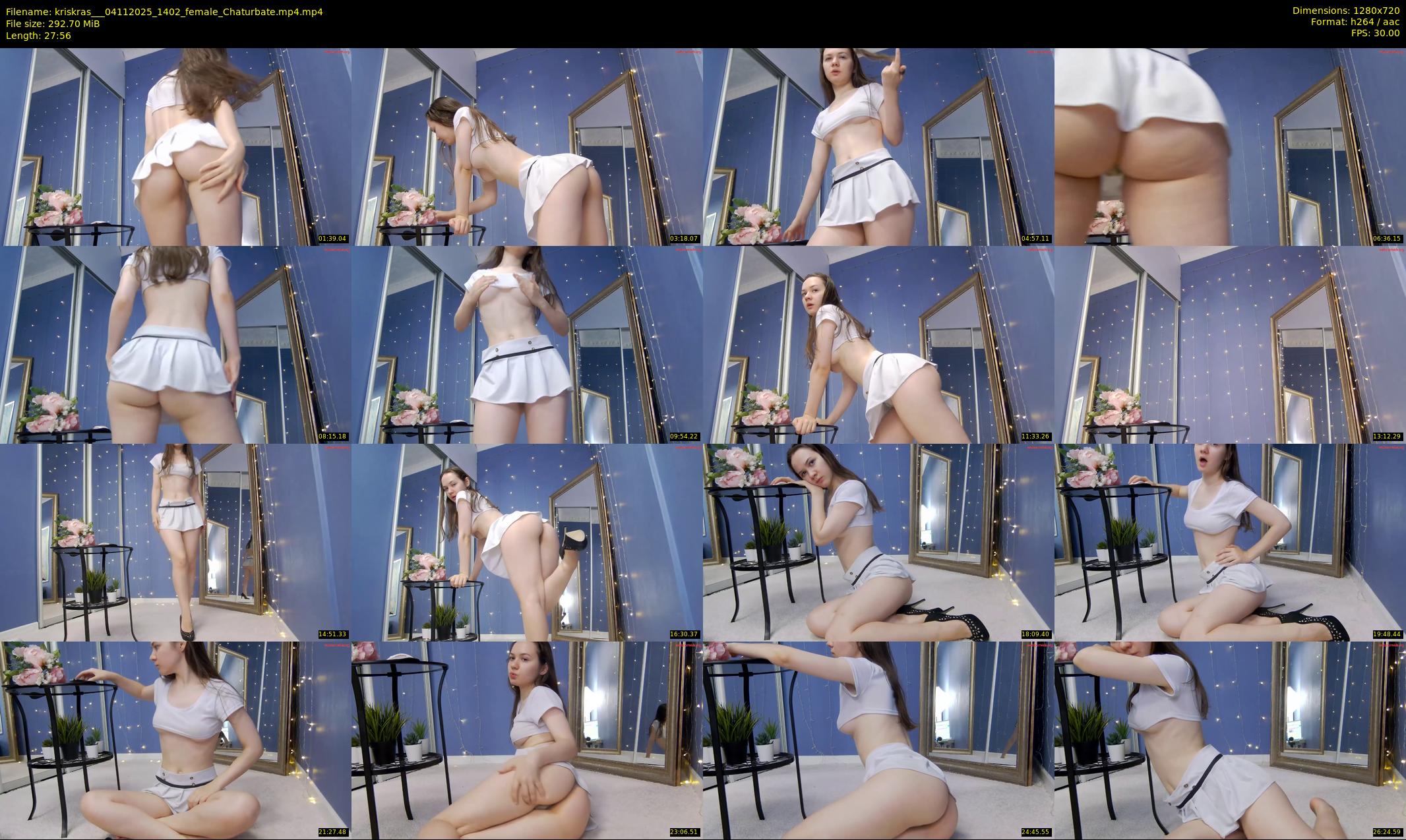 kriskras__ — 28 minute Chaturbate female cam show recording, 720p, Nov 4, 2025
