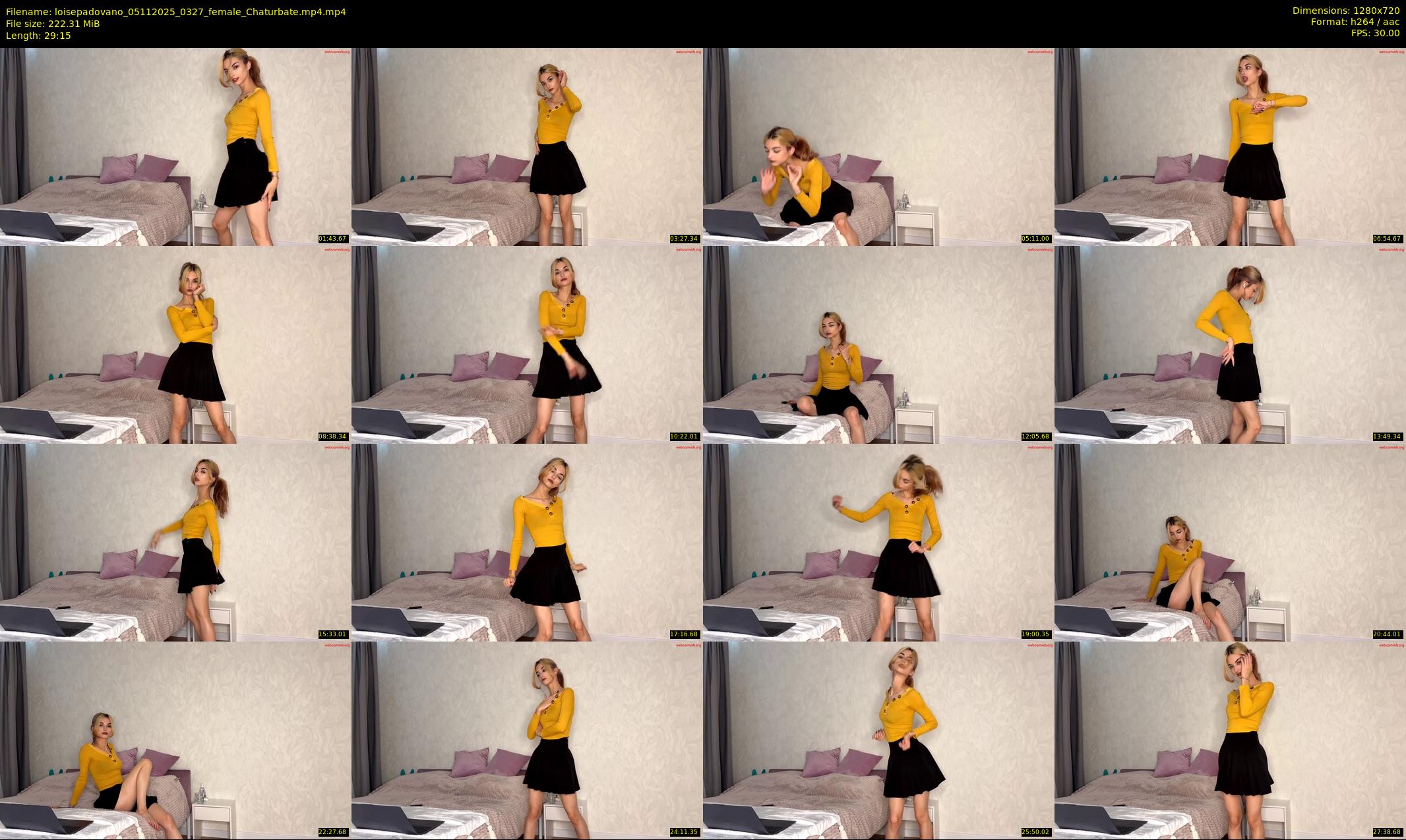 loisepadovano — 30 minute Chaturbate female cam show recording, 720p, Nov 5, 2025