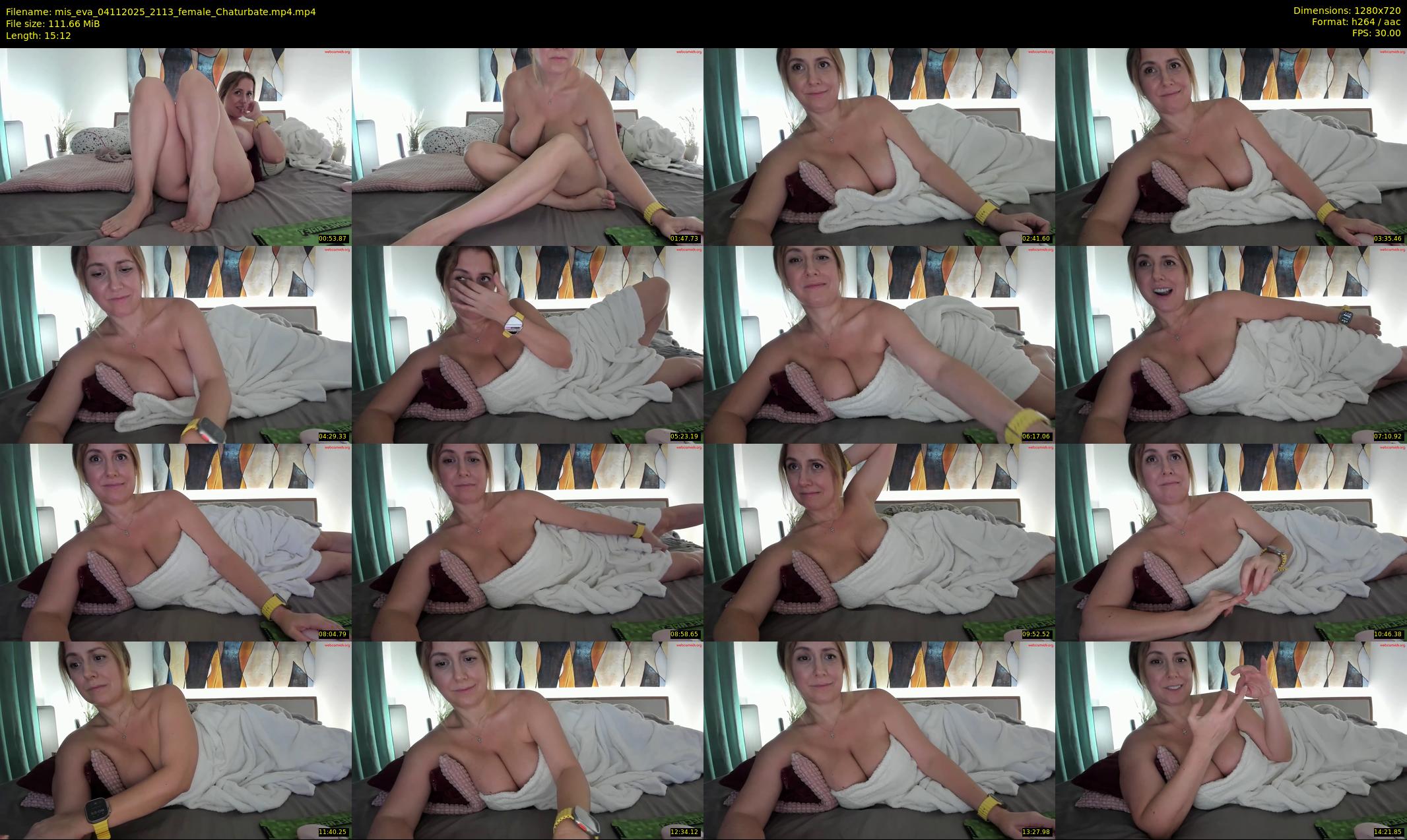 mis_eva — 16 minute Chaturbate female cam show recording, 720p, Nov 4, 2025
