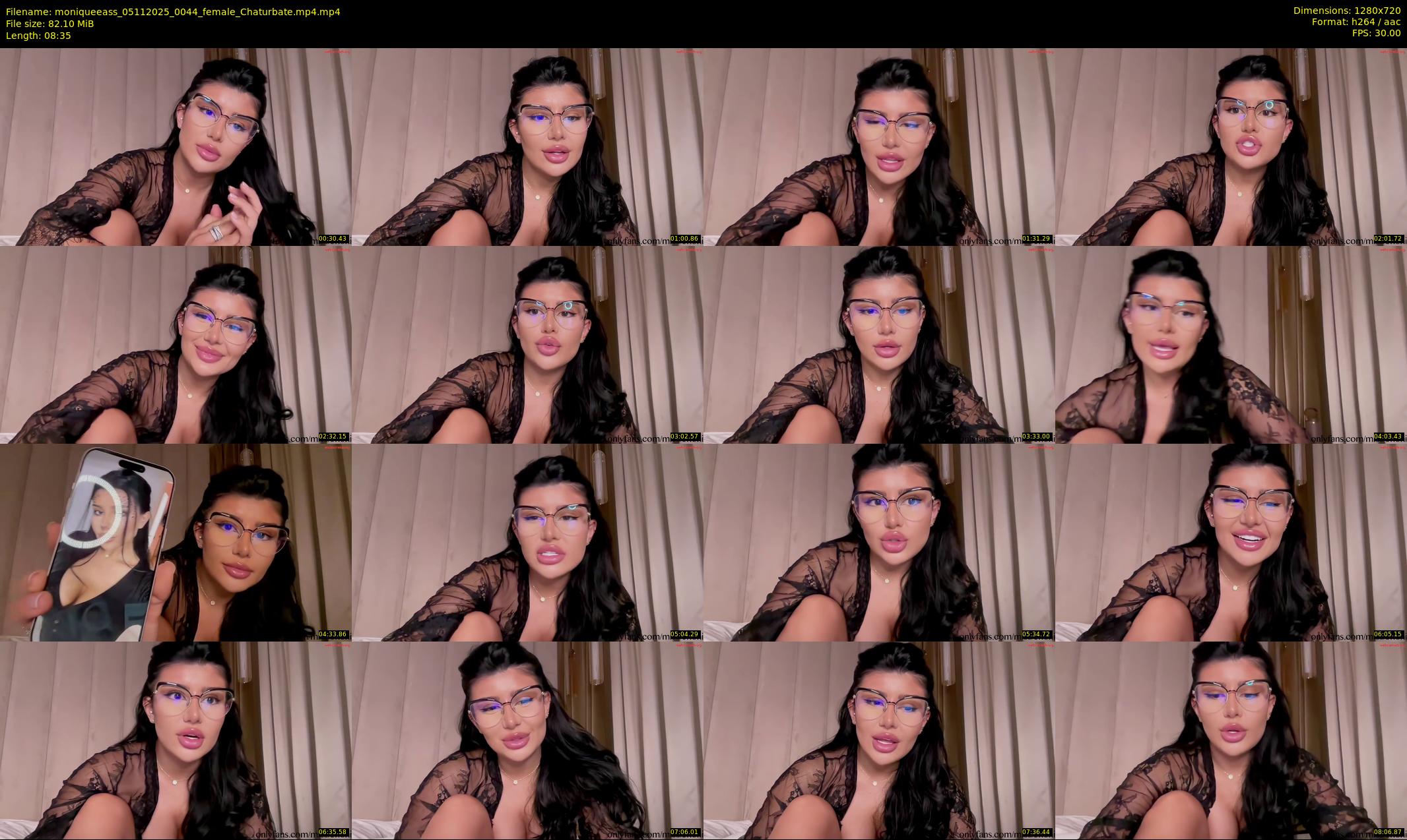 moniqueeass — 9 minute Chaturbate female cam show recording, 720p, Nov 5, 2025