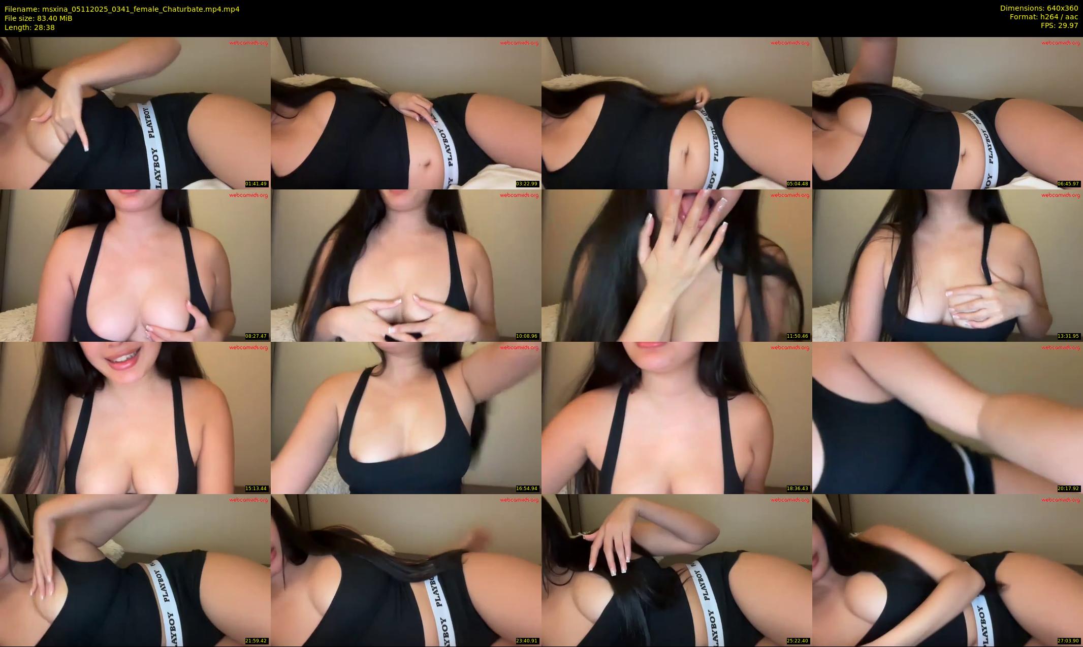 msxina — 29 minute Chaturbate female cam show recording, 360p, Nov 5, 2025