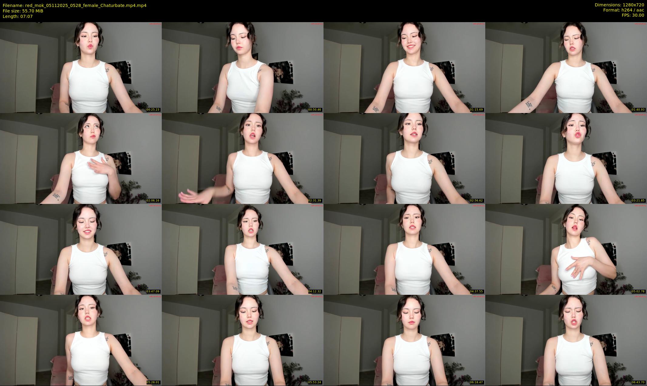 red_mok — 8 minute Chaturbate female cam show recording, 720p, Nov 5, 2025