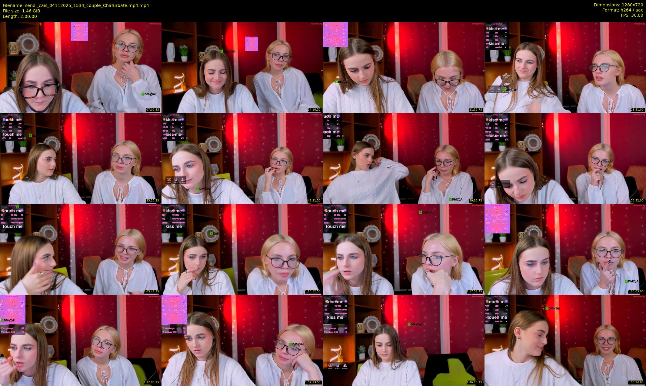 sendi_cais — 120 minute Chaturbate female cam show recording, 720p, Nov 4, 2025