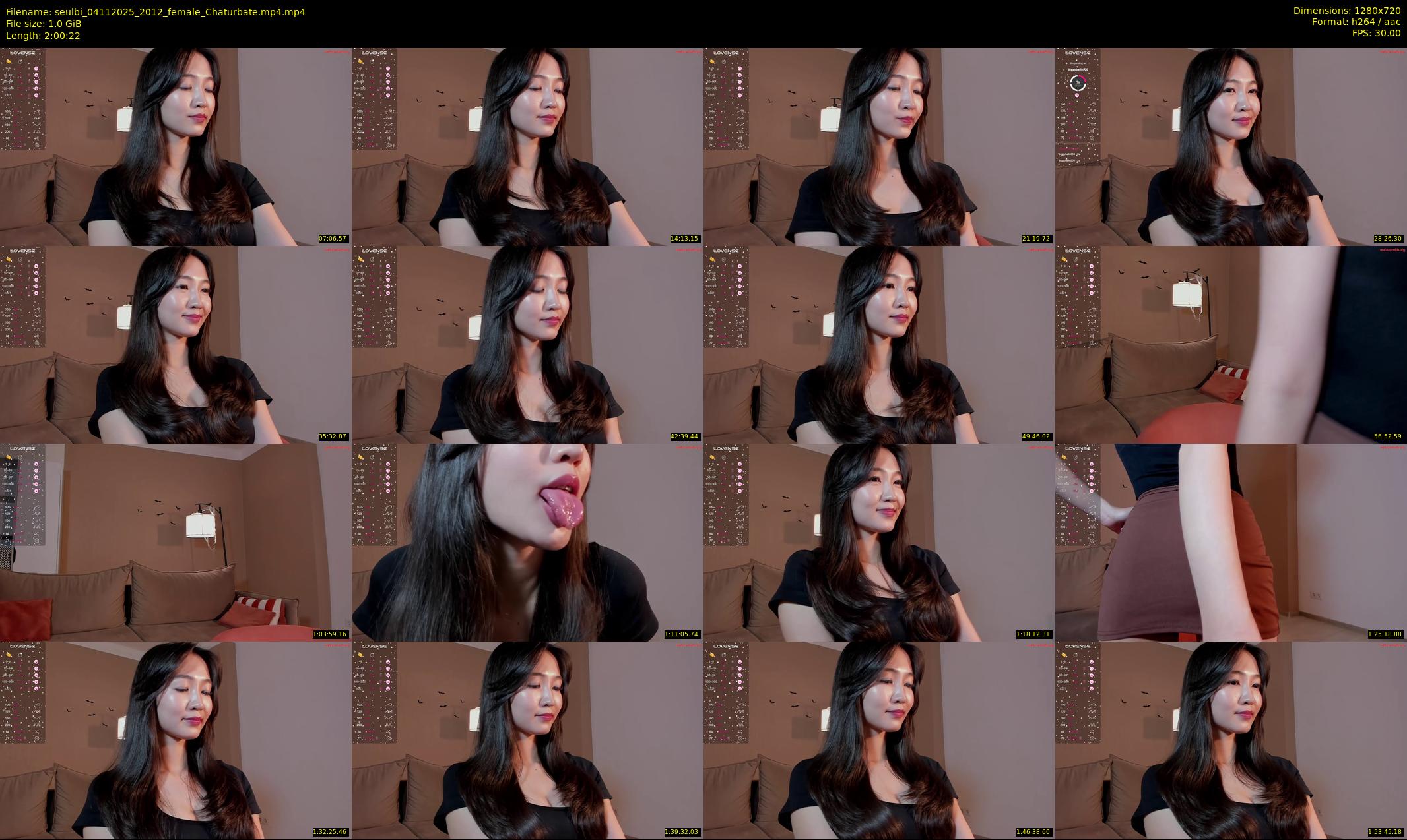 seulbi — 121 minute Chaturbate female cam show recording, 720p, Nov 4, 2025
