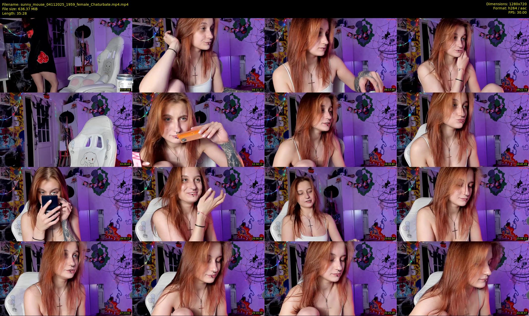 sunny_mouse — 36 minute Chaturbate female cam show recording, 720p, Nov 4, 2025