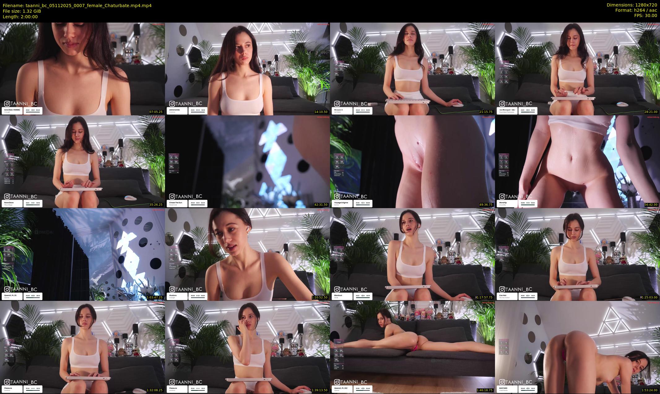 taanni_bc — 120 minute Chaturbate female cam show recording, 720p, Nov 5, 2025