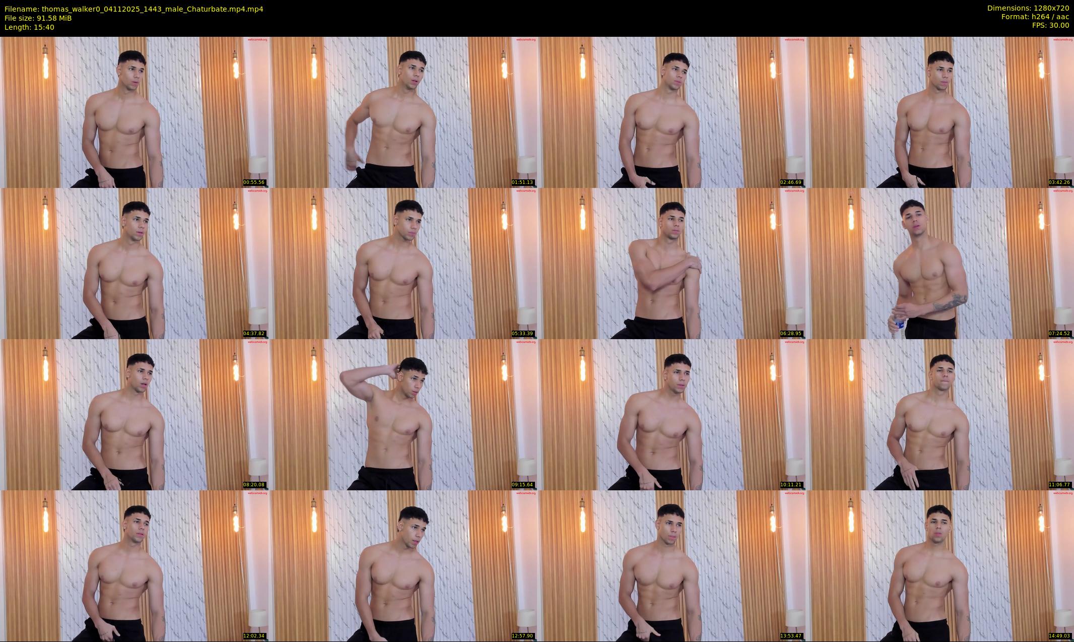 thomas_walker0 — 16 minute Chaturbate male cam show recording, 720p, Nov 4, 2025