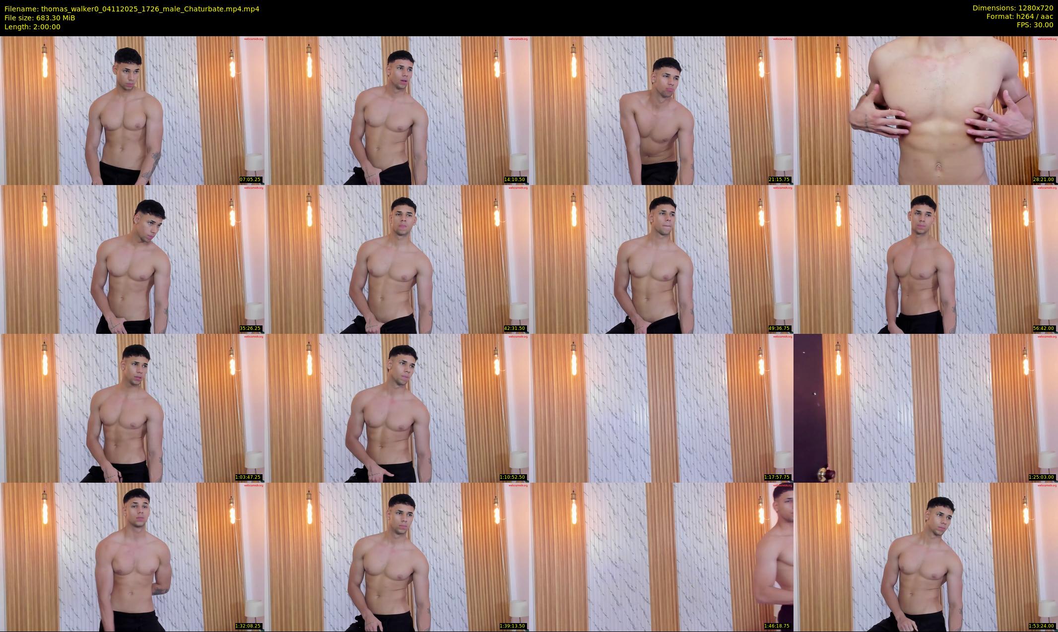 thomas_walker0 — 120 minute Chaturbate male cam show recording, 720p, Nov 4, 2025