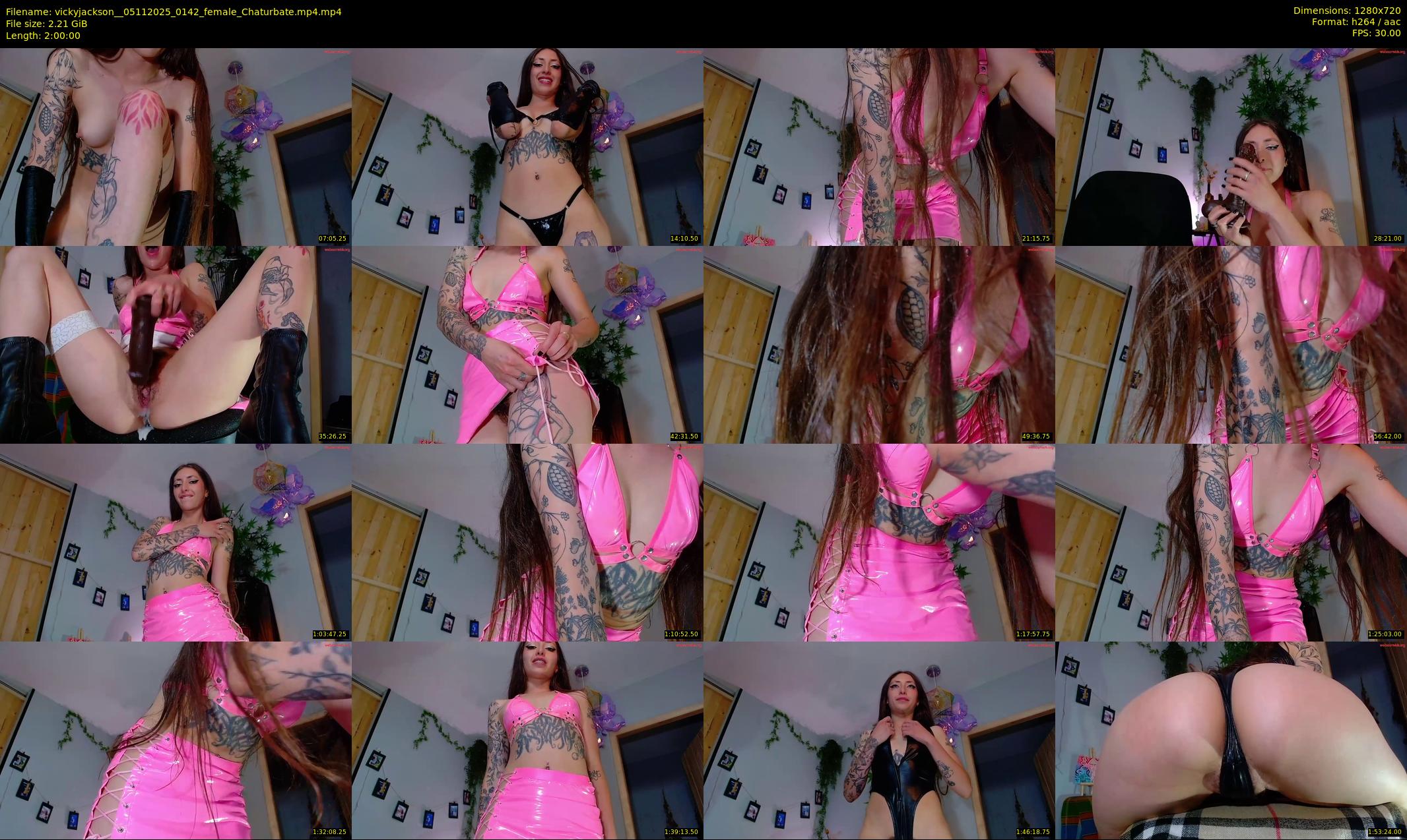 vickyjackson_ — 120 minute Chaturbate female cam show recording, 720p, Nov 5, 2025