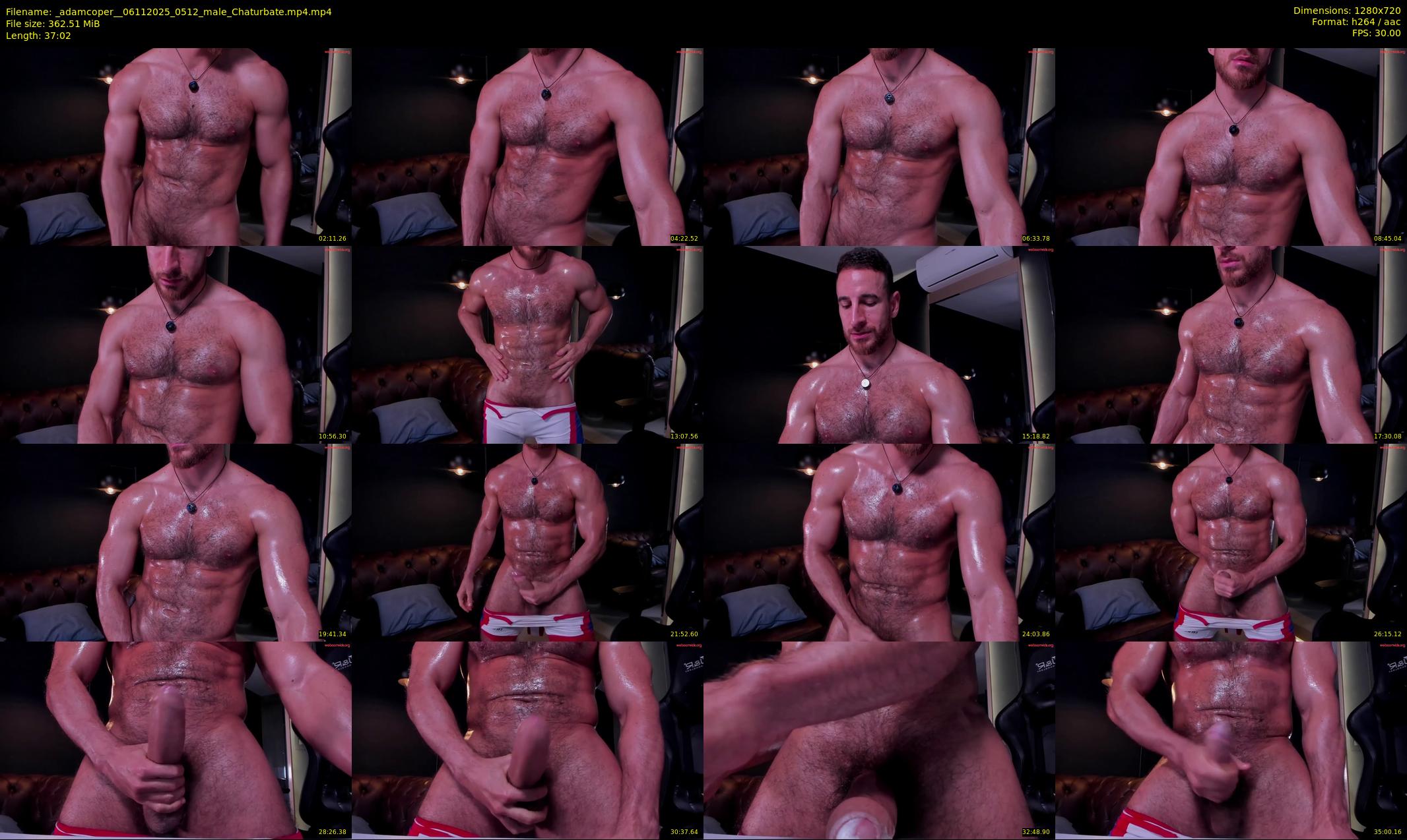 _adamcoper_ — 38 minute Chaturbate male cam show recording, 720p, Nov 6, 2025