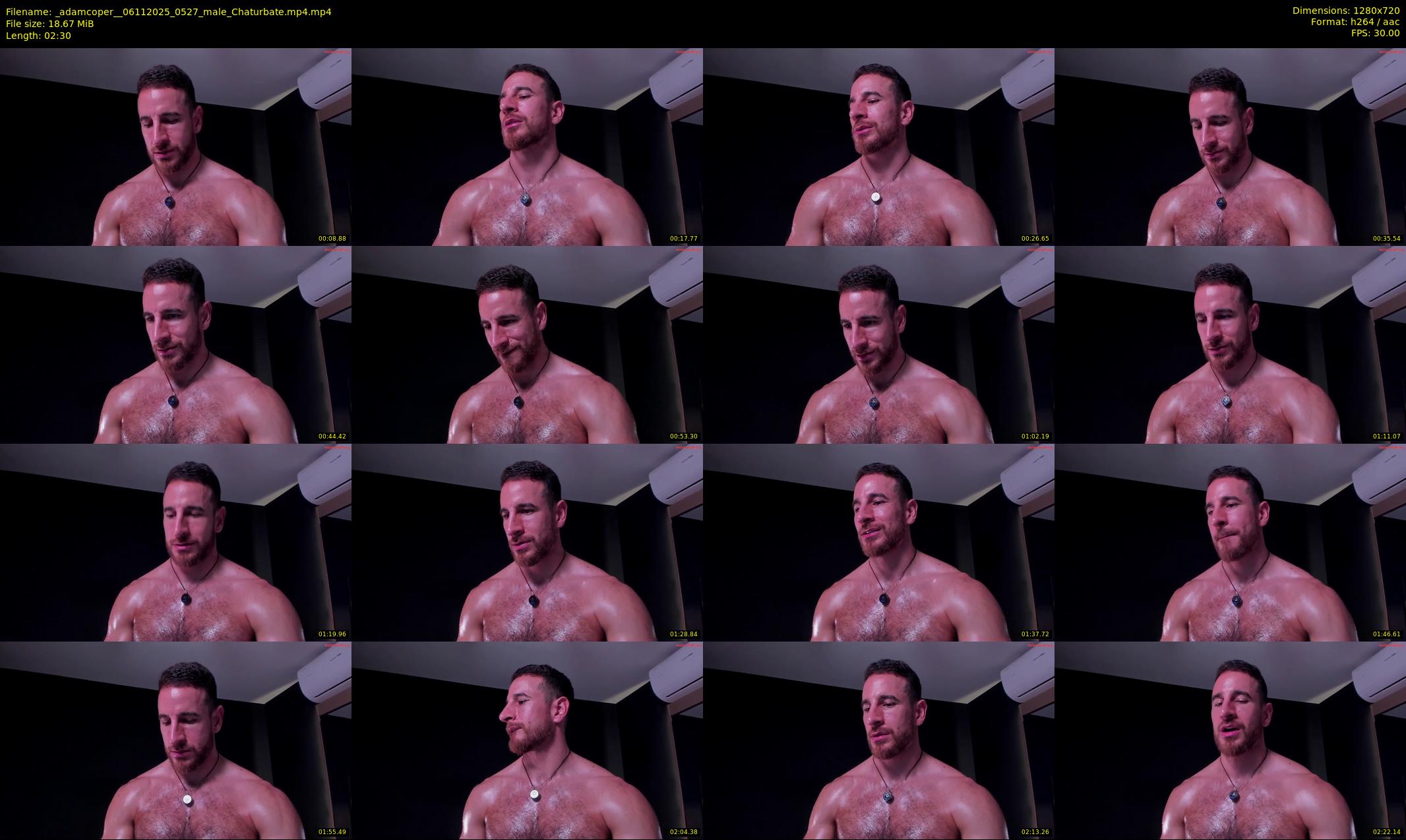 _adamcoper_ — 3 minute Chaturbate male cam show recording, 720p, Nov 6, 2025