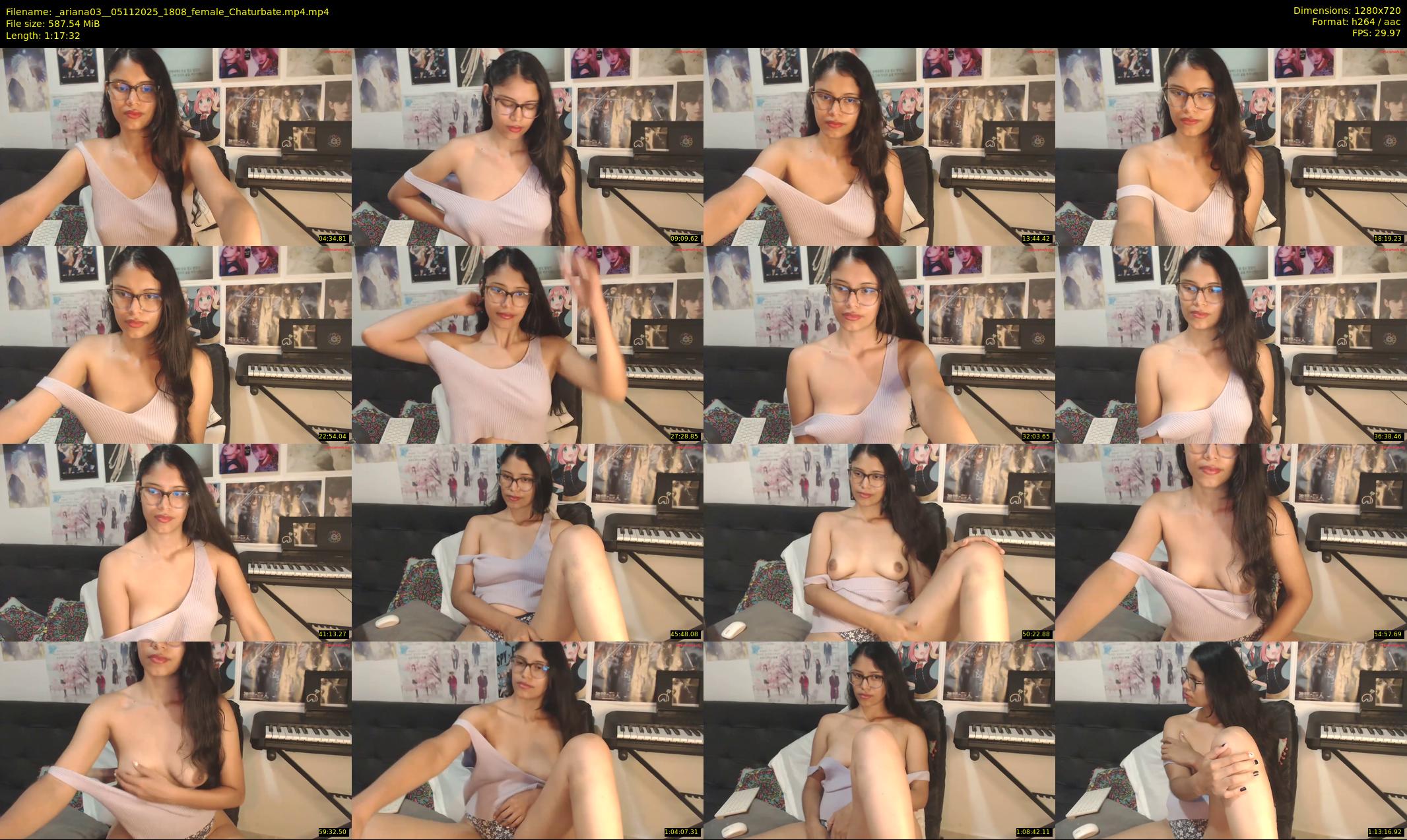_ariana03_ — 78 minute Chaturbate female cam show recording, 720p, Nov 5, 2025