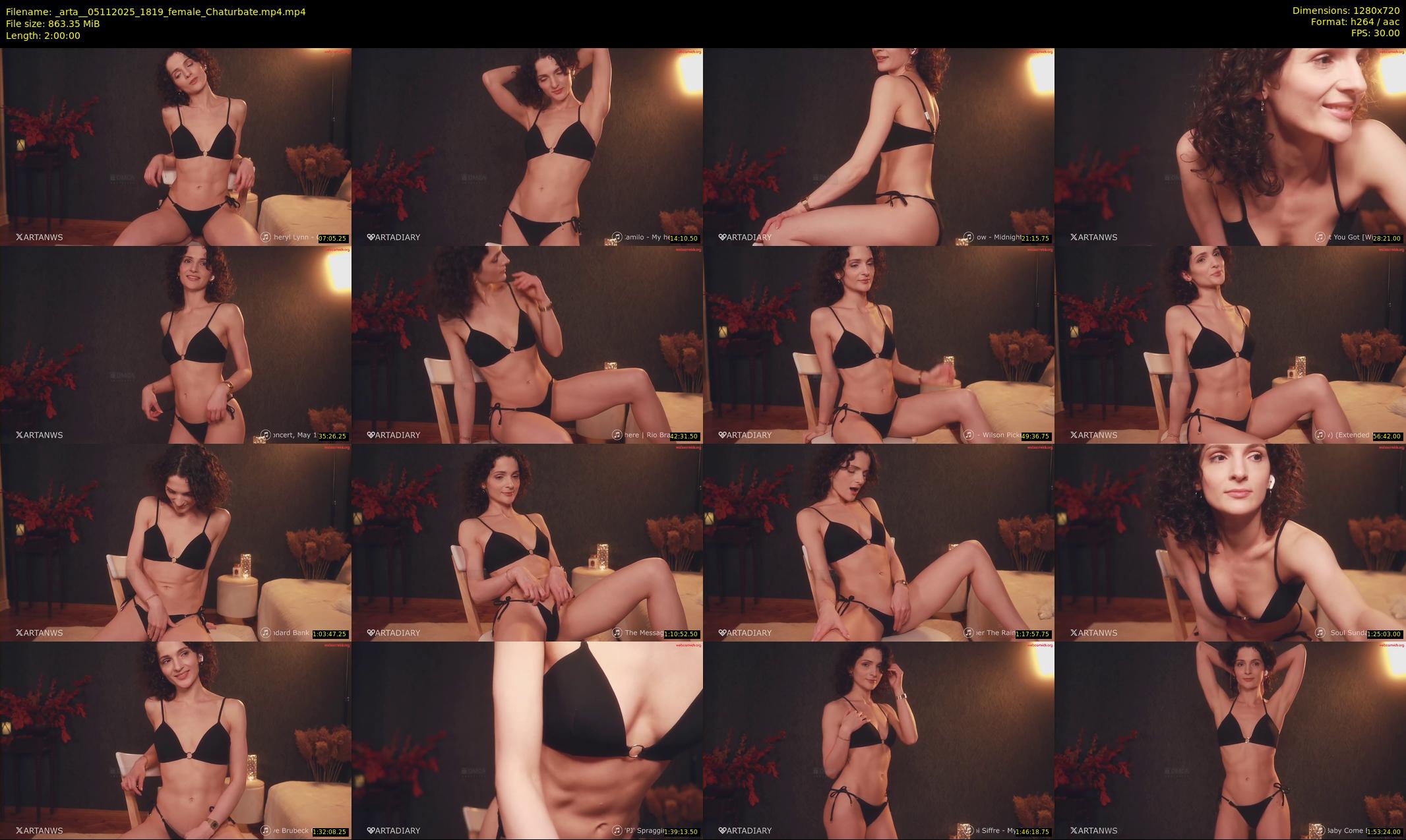 _arta_ — 120 minute Chaturbate female cam show recording, 720p, Nov 5, 2025