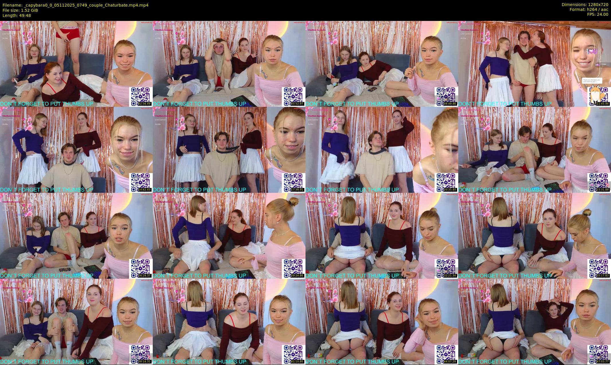 _capybara0_0 — 50 minute Chaturbate couple cam show recording, 720p, Nov 5, 2025