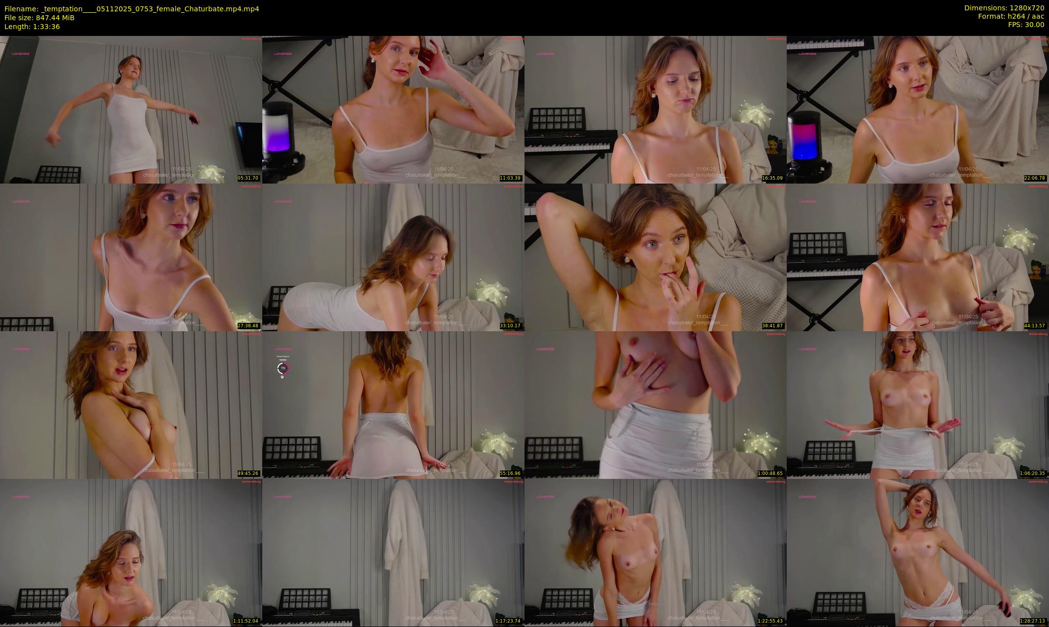 _temptation___ — 94 minute Chaturbate female cam show recording, 720p, Nov 5, 2025