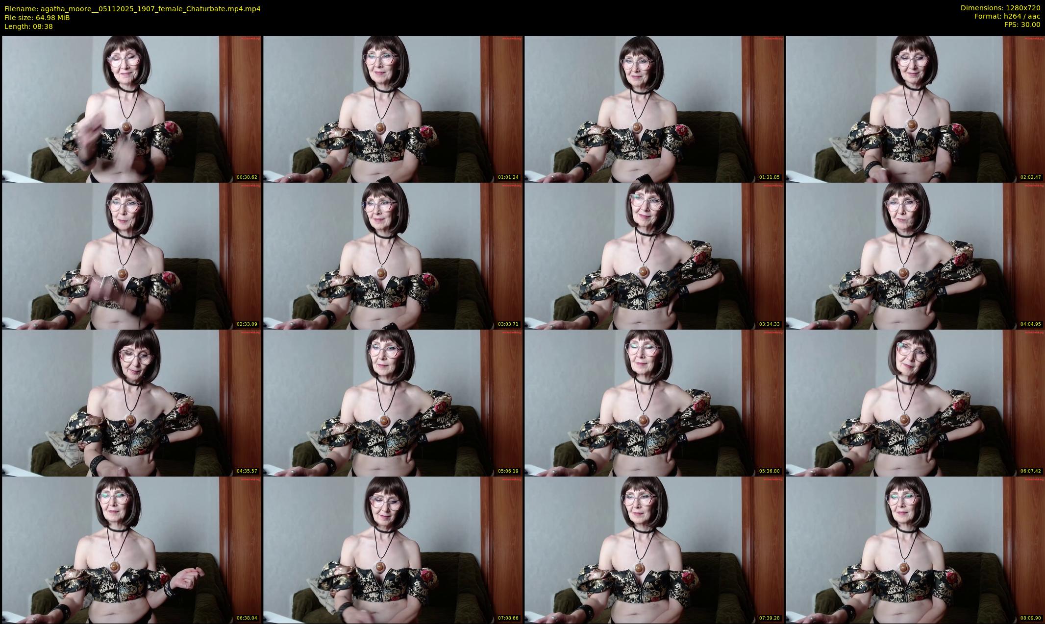 agatha_moore_ — 9 minute Chaturbate female cam show recording, 720p, Nov 5, 2025