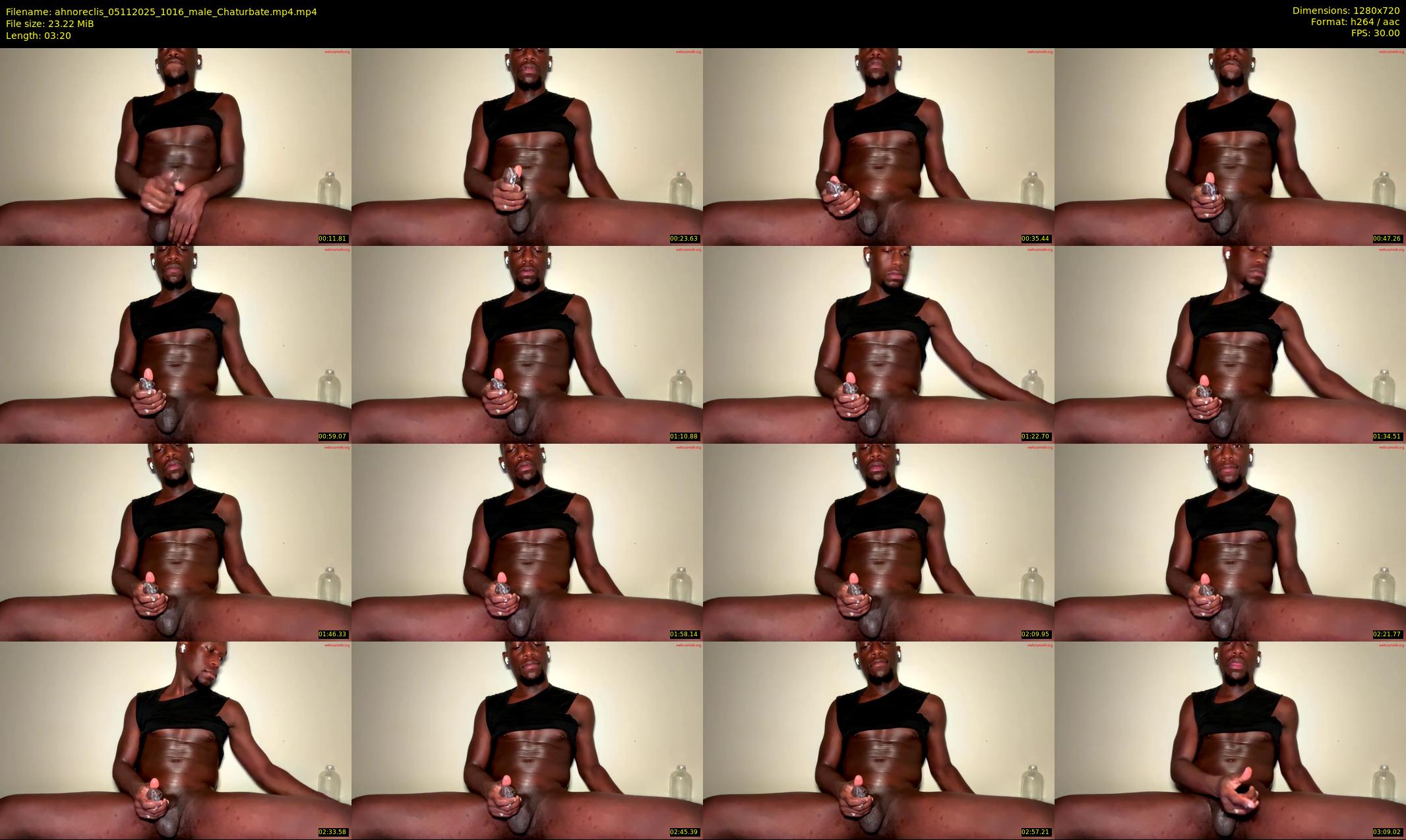 ahnoreclis — 4 minute Chaturbate male cam show recording, 720p, Nov 5, 2025