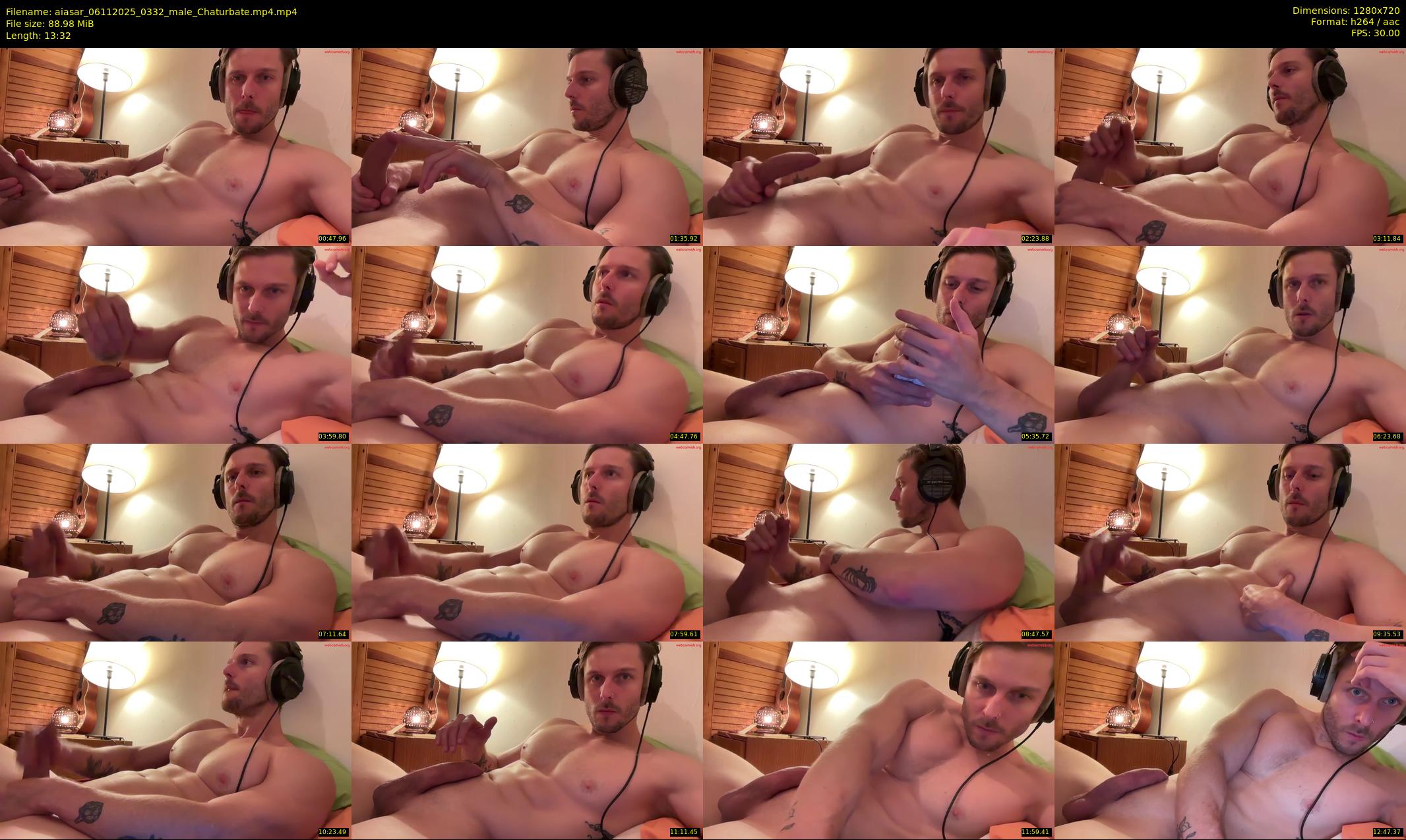 aiasar — 14 minute Chaturbate male cam show recording, 720p, Nov 6, 2025