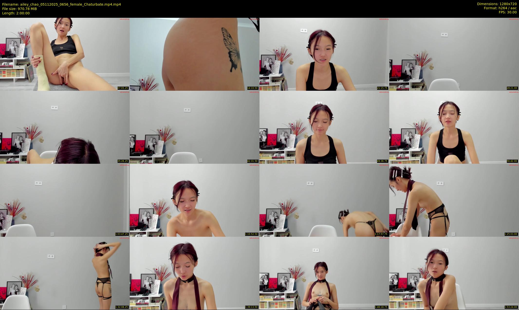 ailey_chao — 120 minute Chaturbate female cam show recording, 720p, Nov 5, 2025