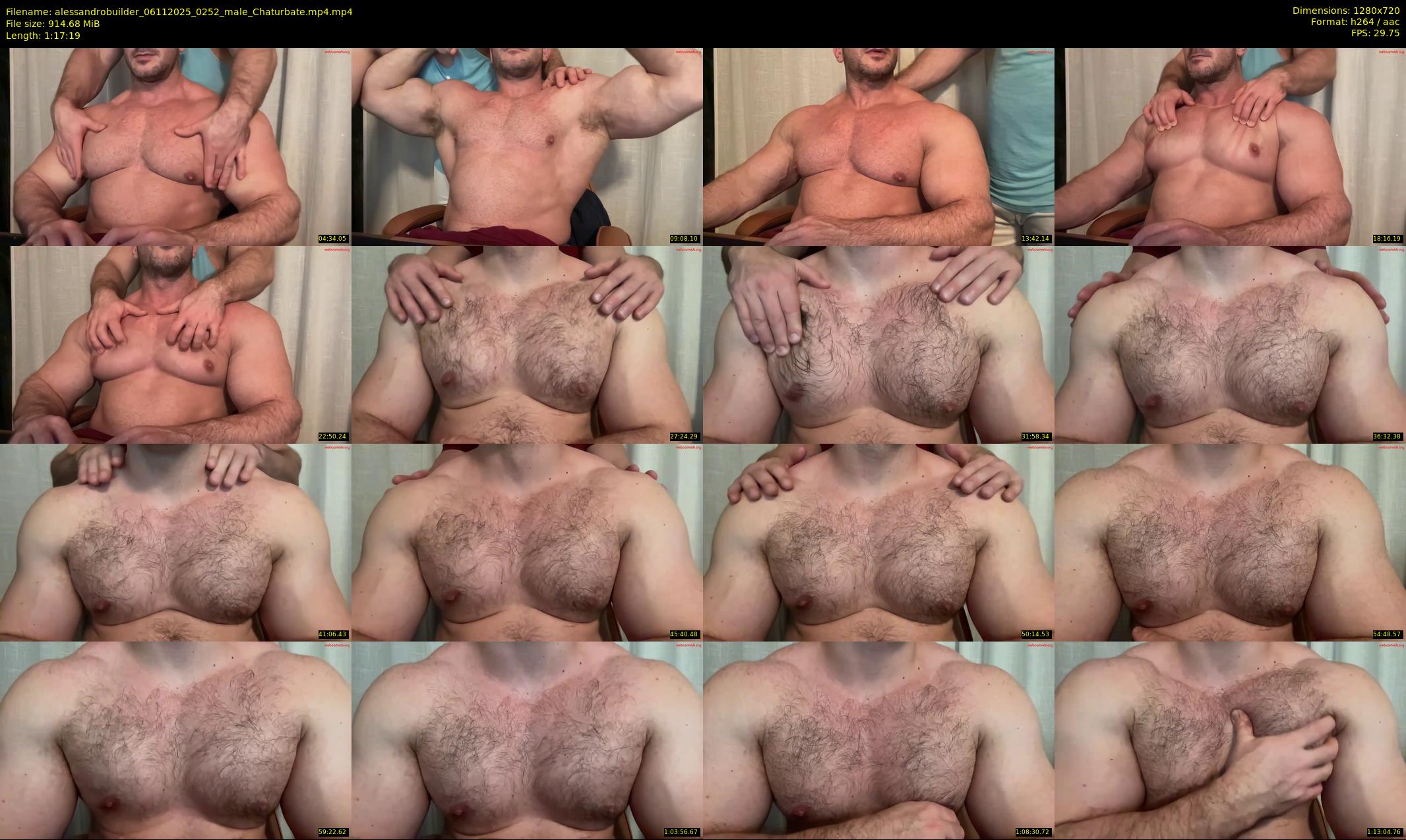 alessandrobuilder — 78 minute Chaturbate couple cam show recording, 720p, Nov 6, 2025