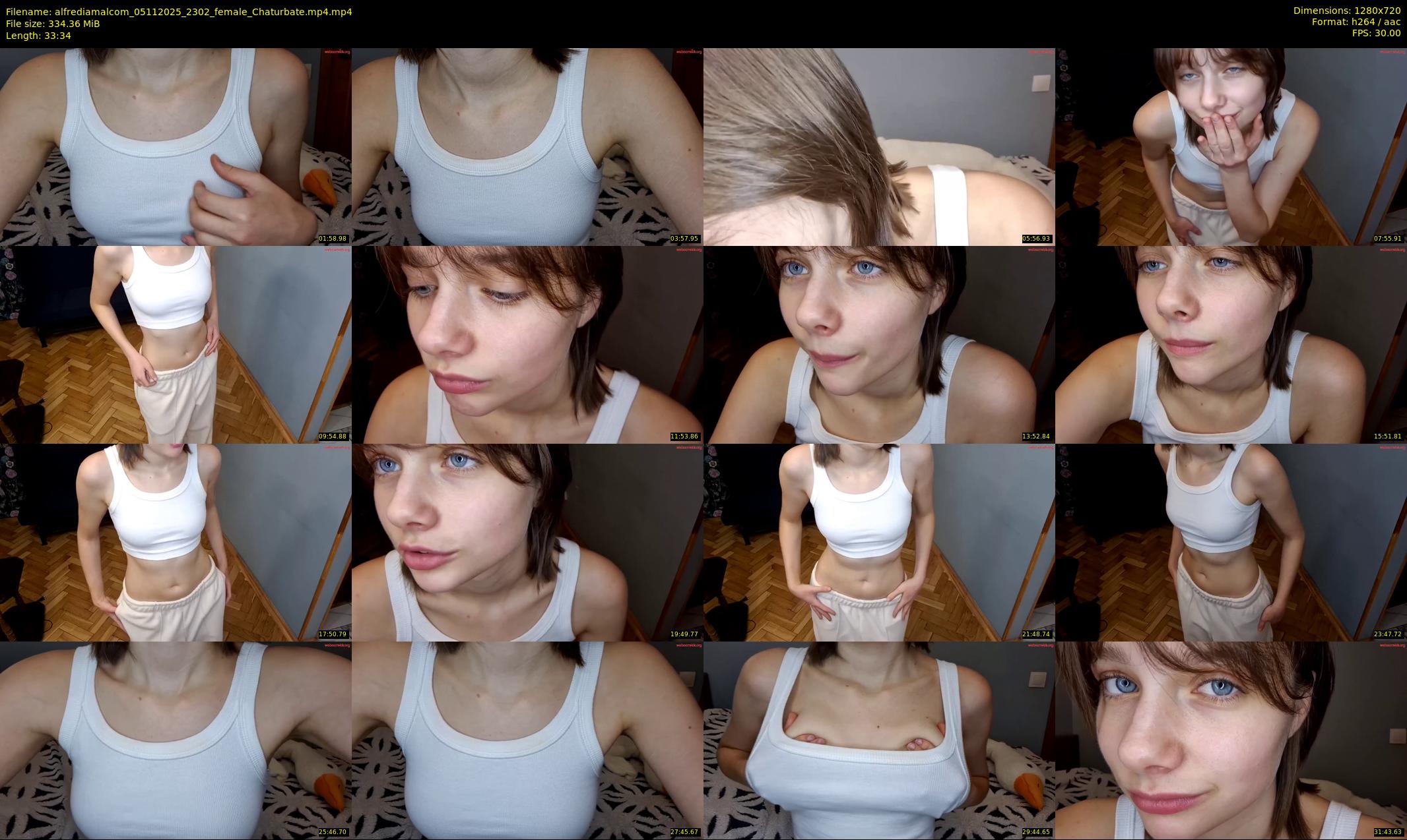 alfrediamalcom — 34 minute Chaturbate female cam show recording, 720p, Nov 5, 2025