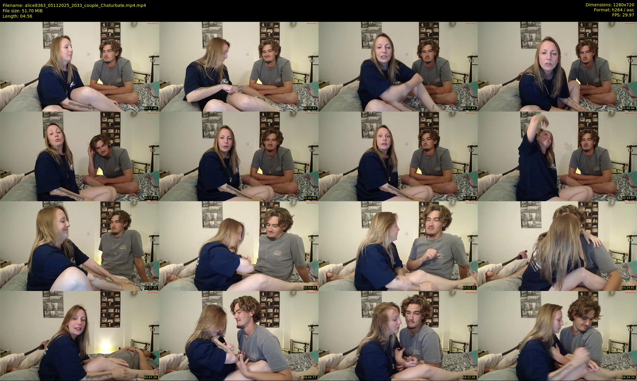alice8363 — 5 minute Chaturbate female cam show recording, 720p, Nov 5, 2025