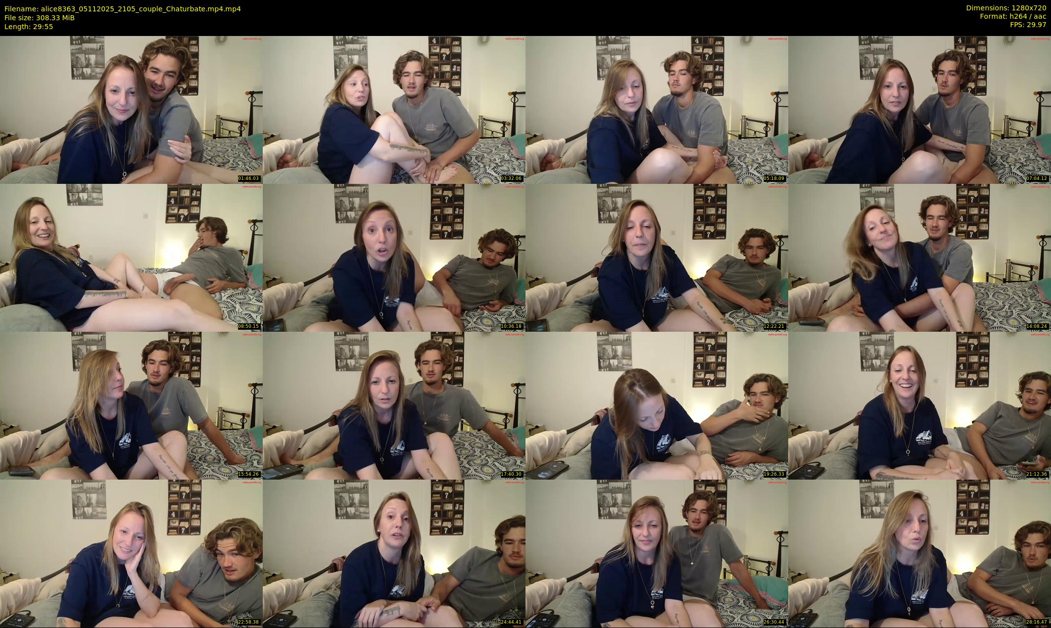 alice8363 — 30 minute Chaturbate female cam show recording, 720p, Nov 5, 2025