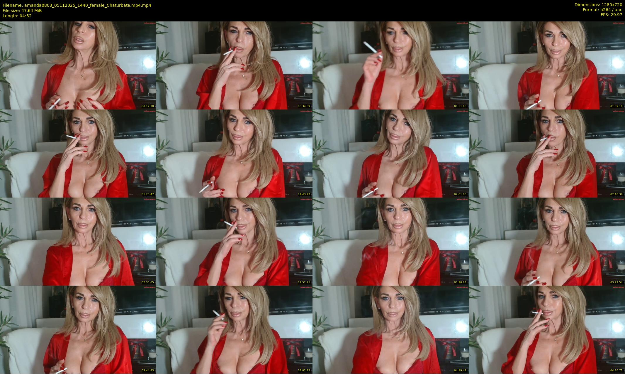 amanda0803 — 5 minute Chaturbate female cam show recording, 720p, Nov 5, 2025