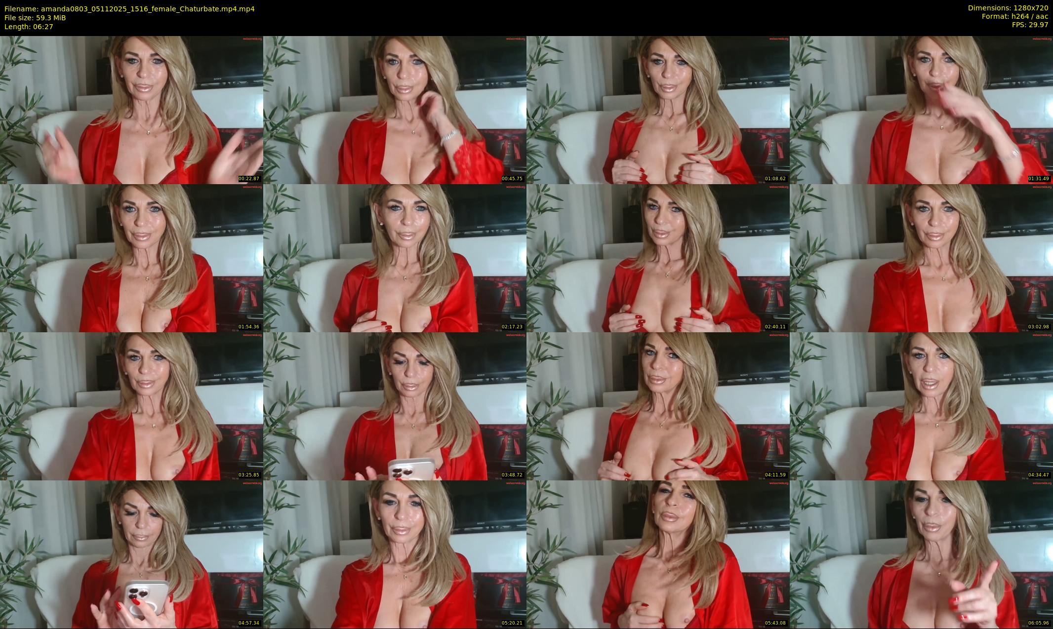 amanda0803 — 7 minute Chaturbate female cam show recording, 720p, Nov 5, 2025