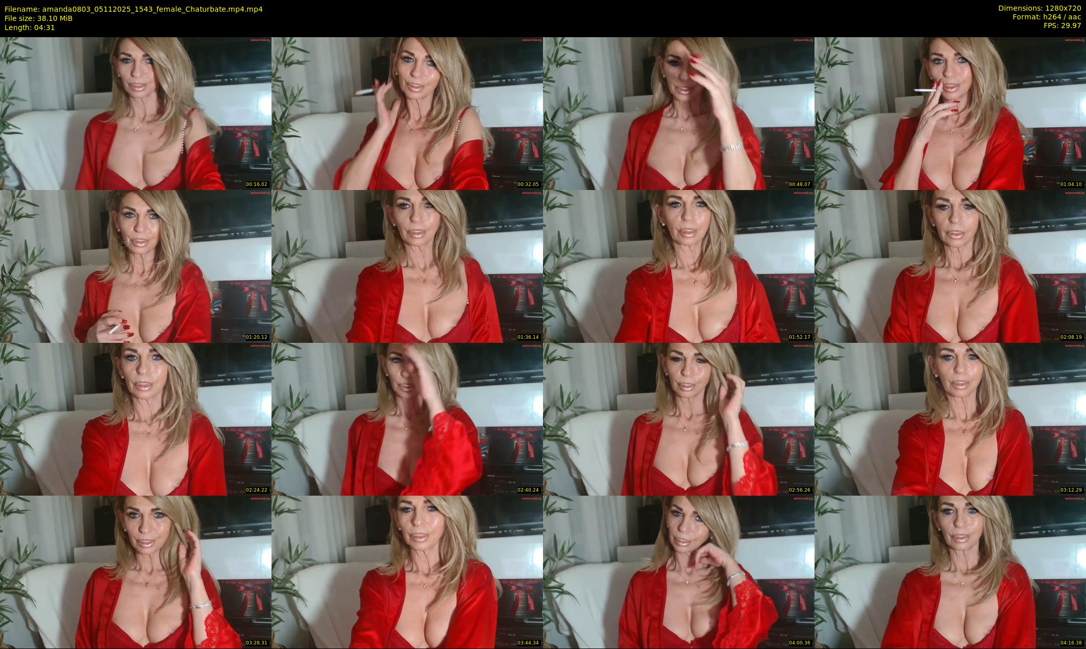 amanda0803 — 5 minute Chaturbate female cam show recording, 720p, Nov 5, 2025
