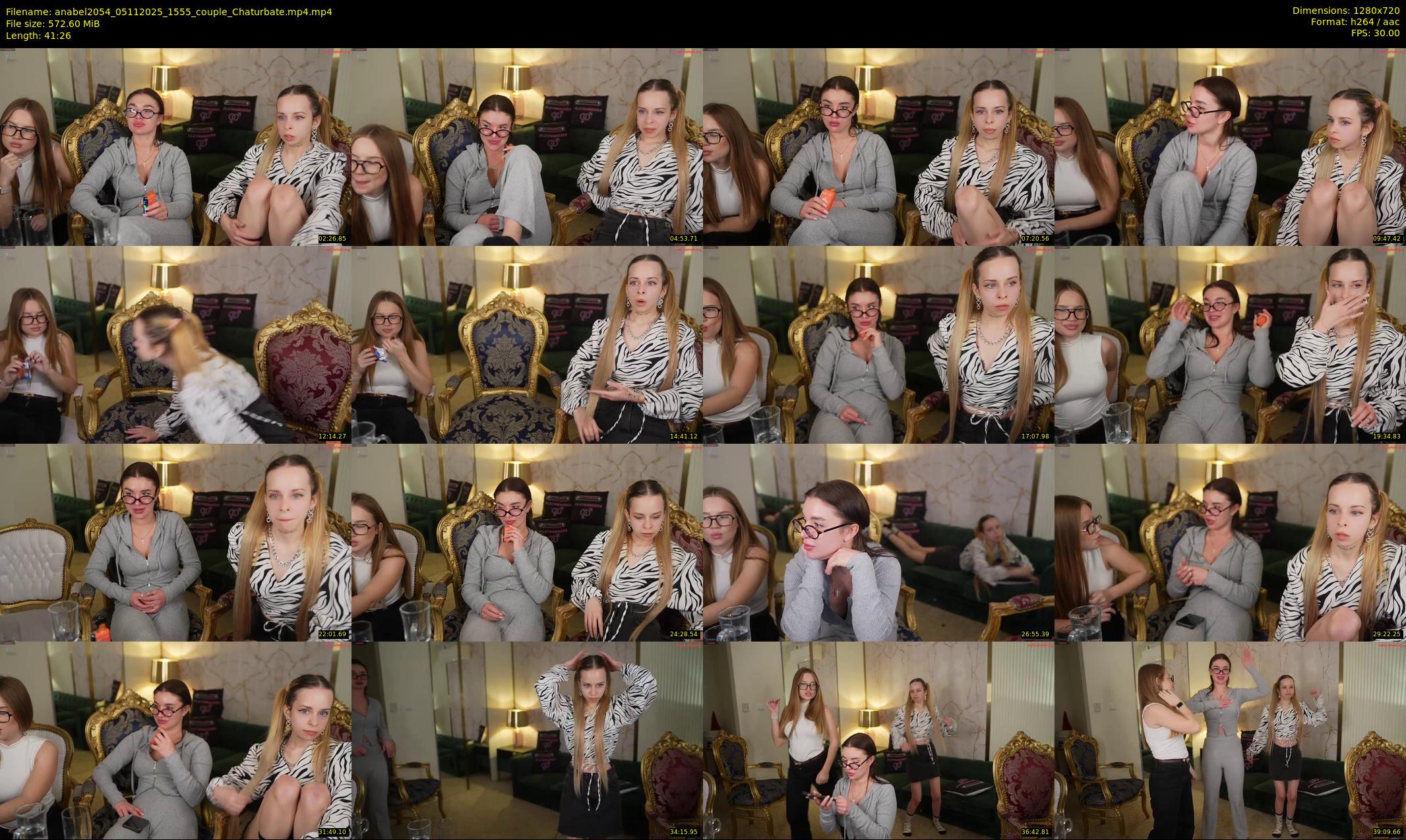 anabel2054 — 42 minute Chaturbate female cam show recording, 720p, Nov 5, 2025
