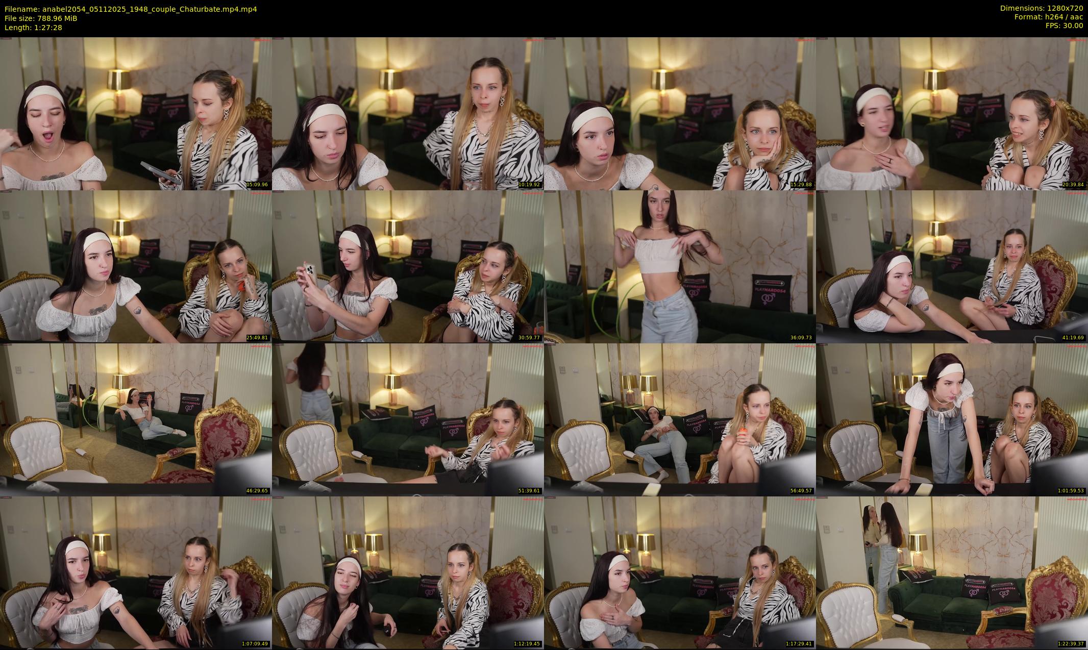 anabel2054 — 88 minute Chaturbate female cam show recording, 720p, Nov 5, 2025