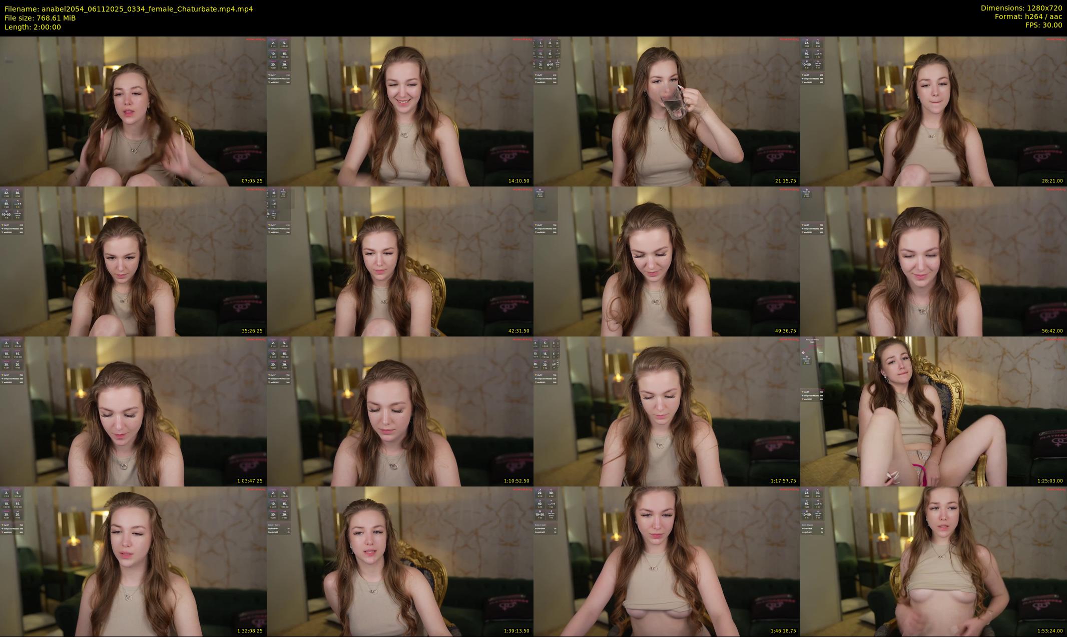 anabel2054 — 120 minute Chaturbate female cam show recording, 720p, Nov 6, 2025