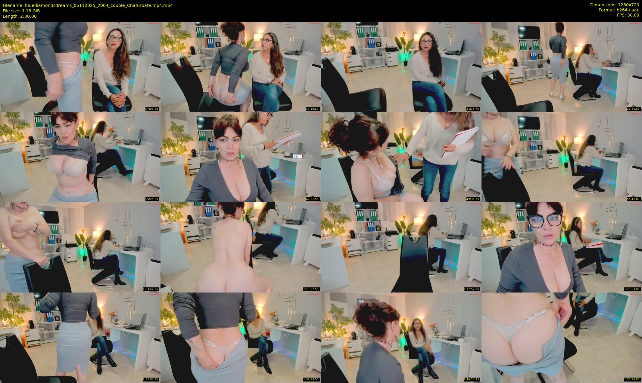 bluediamondsdreams — 120 minute Chaturbate couple cam show recording, 720p, Nov 5, 2025