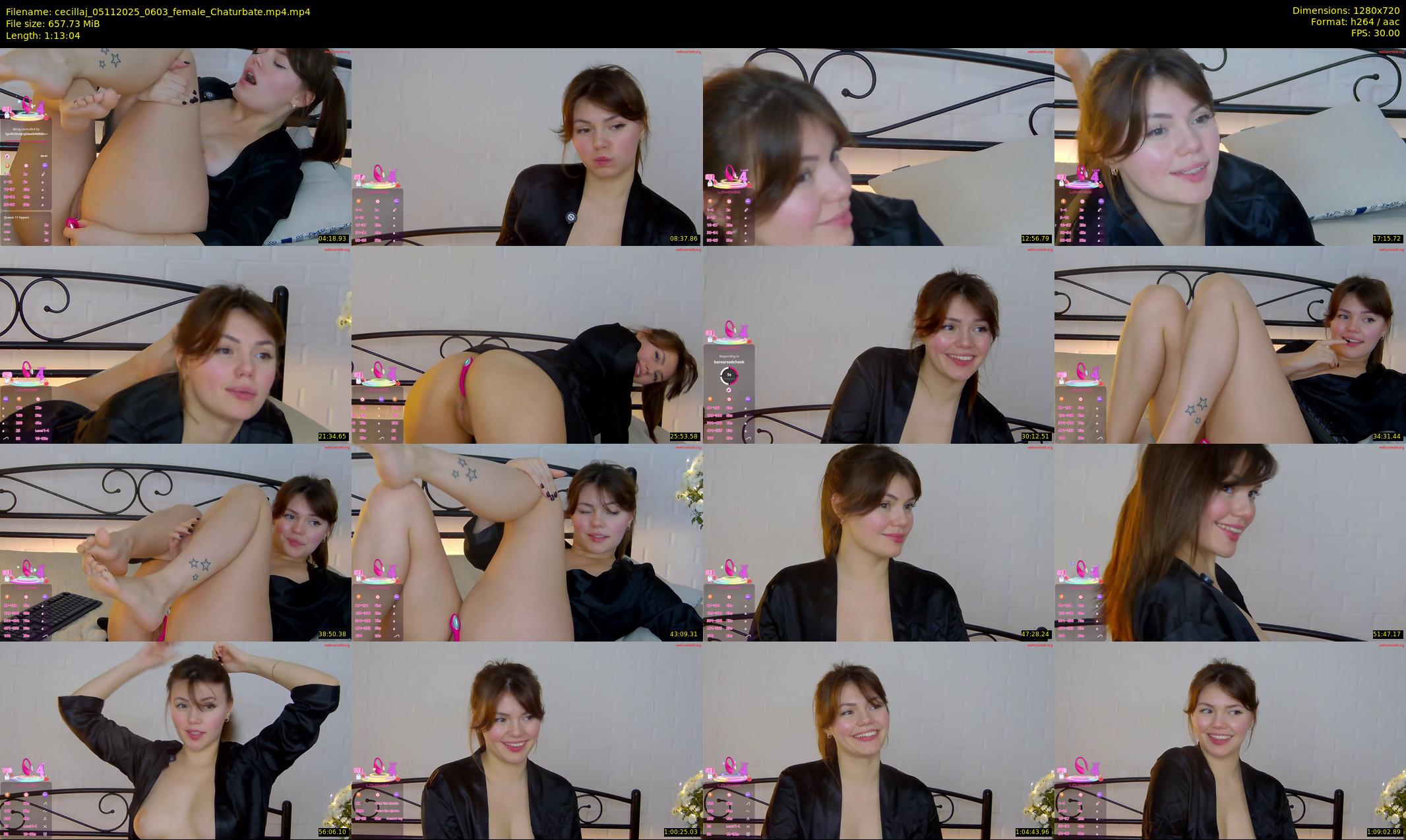 cecillaj — 74 minute Chaturbate female cam show recording, 720p, Nov 5, 2025