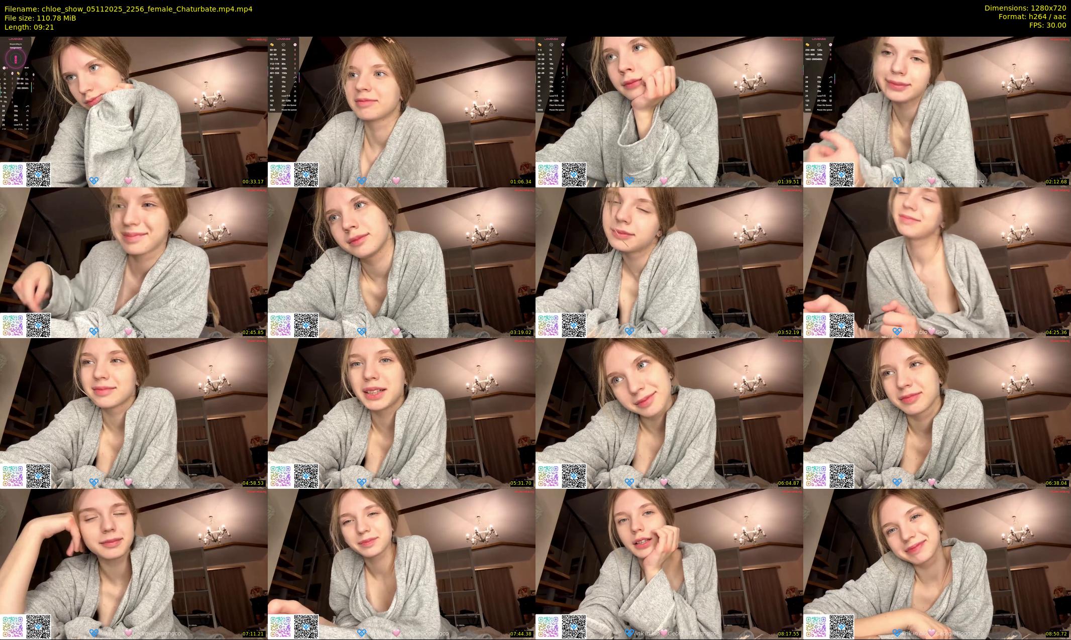 chloe_show — 10 minute Chaturbate female cam show recording, 720p, Nov 5, 2025