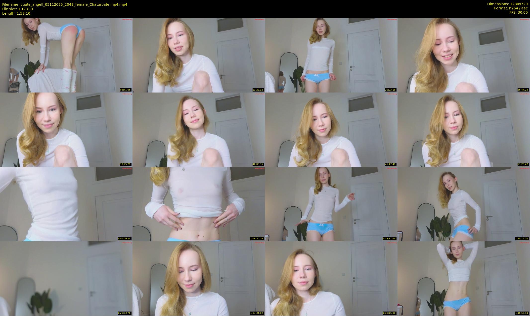 cuute_angell — 114 minute Chaturbate female cam show recording, 720p, Nov 5, 2025