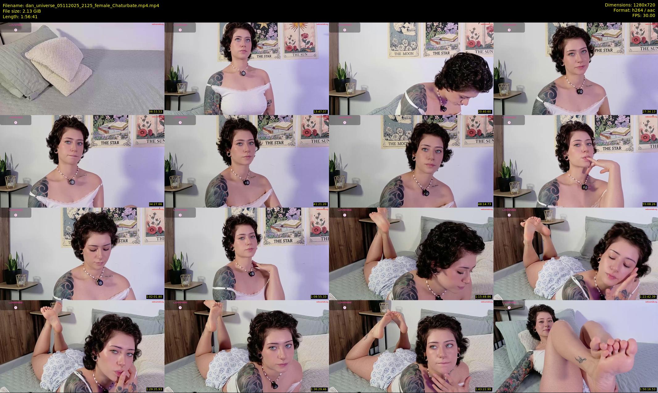 dan_universe — 117 minute Chaturbate female cam show recording, 720p, Nov 5, 2025